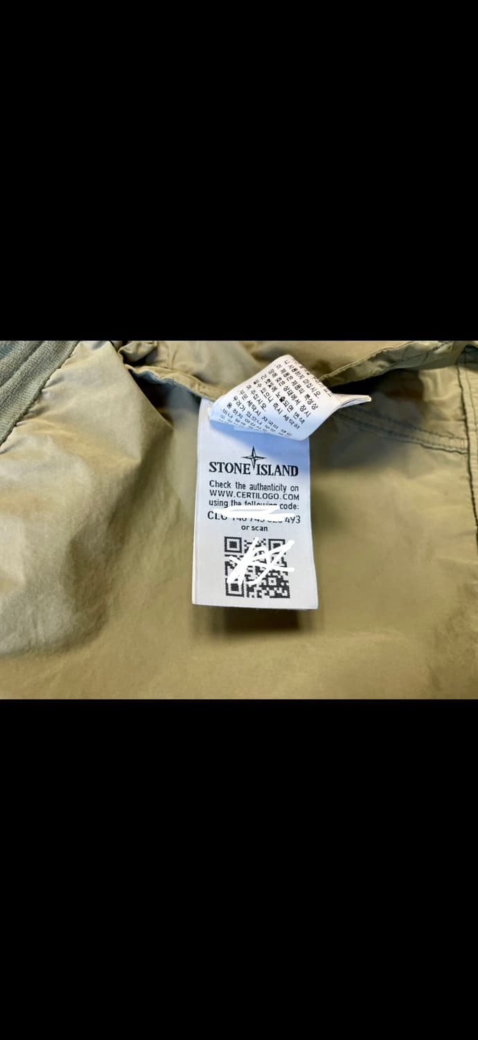 스톤아일랜드 DAVID LIGHT-TC(사이즈 90)(실사이즈100) 상품이미지5