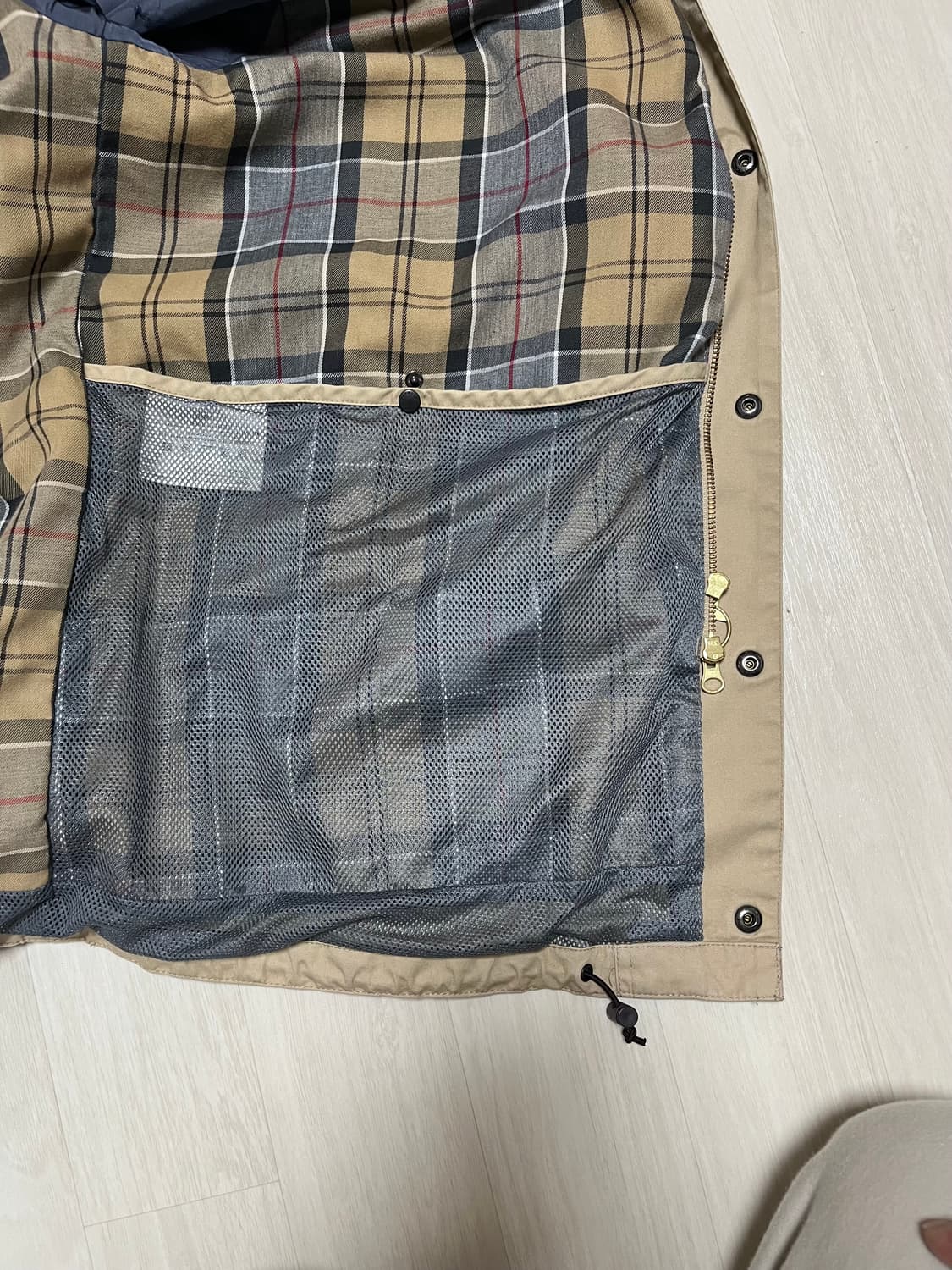 바버의 뷰포트 코튼 논왁싱 자켓 상품이미지4