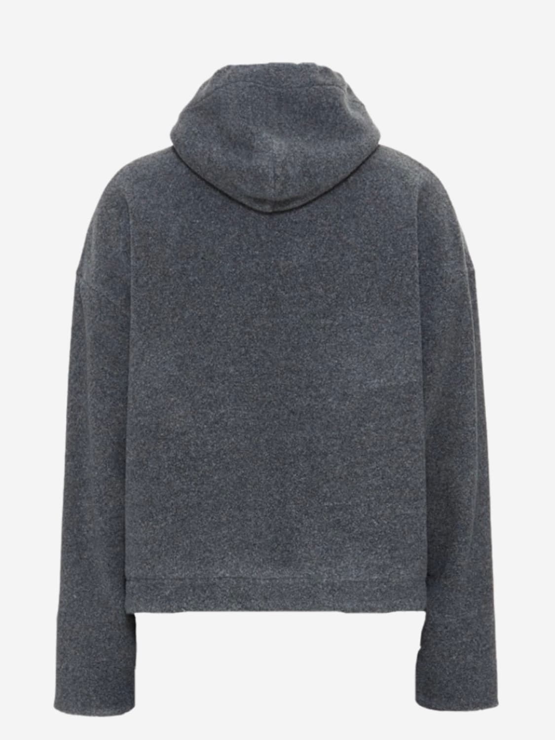 우영미 부클 후드 그레이 상품이미지2