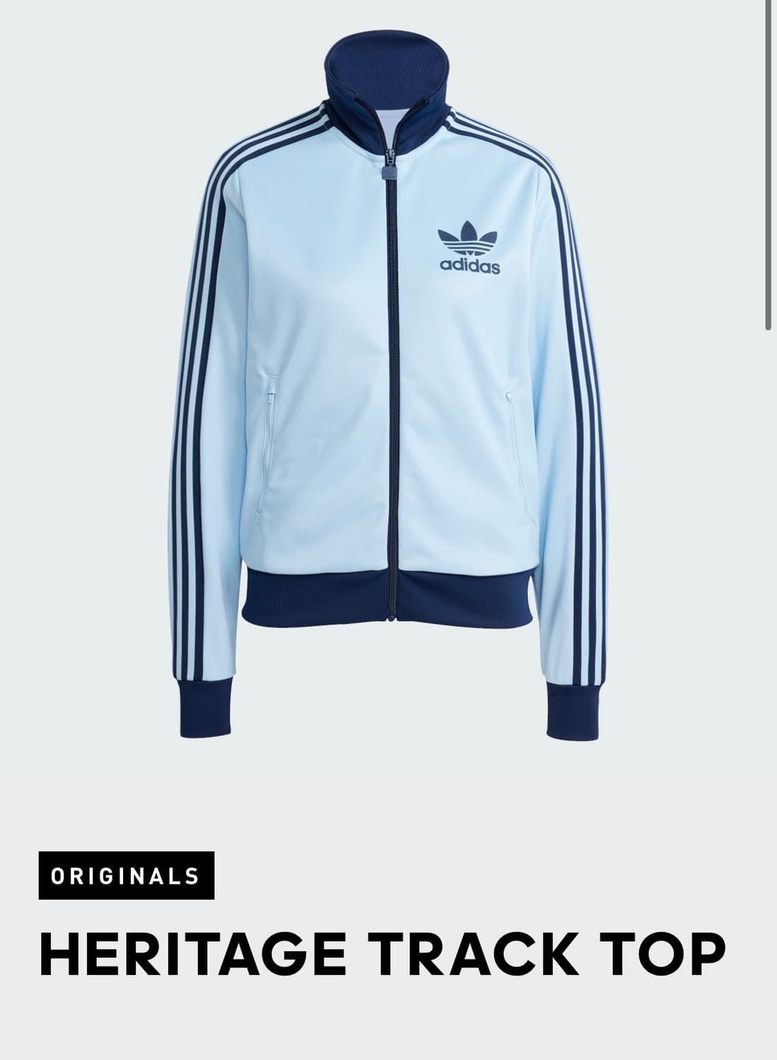 아디다스 헤리티지 트랙탑 져지 스카이블루 S 상품이미지1