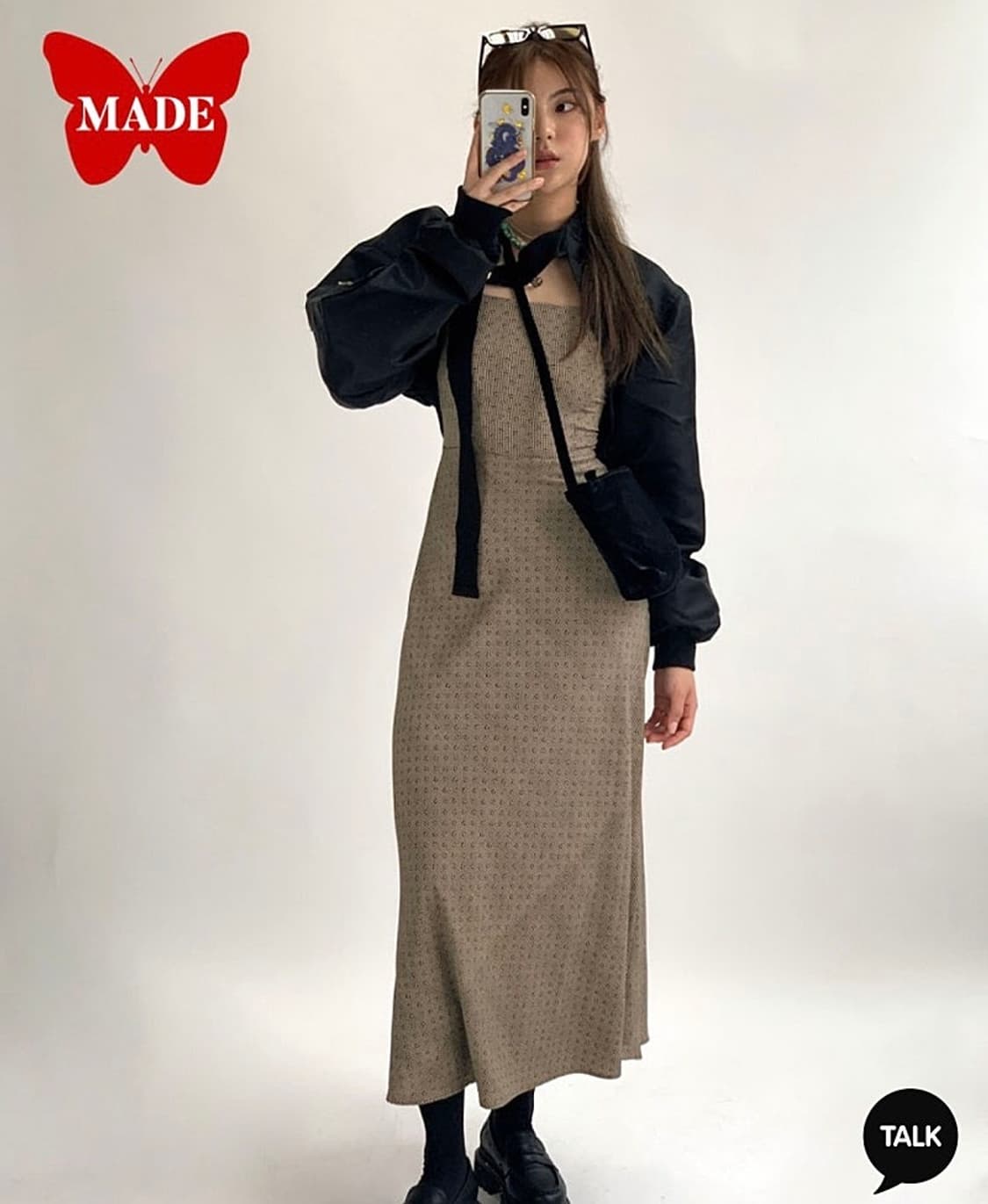 (새상품) 루루서울 에어 볼레로 블랙 상품이미지1