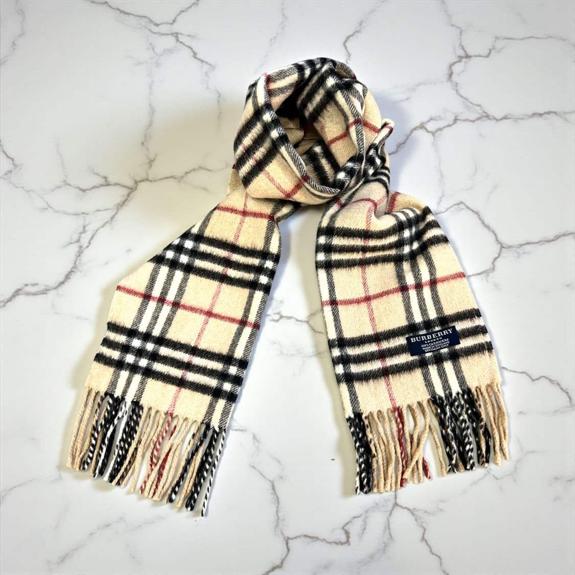 .버버리 캐시미어 노바체크 머플러 상품이미지6