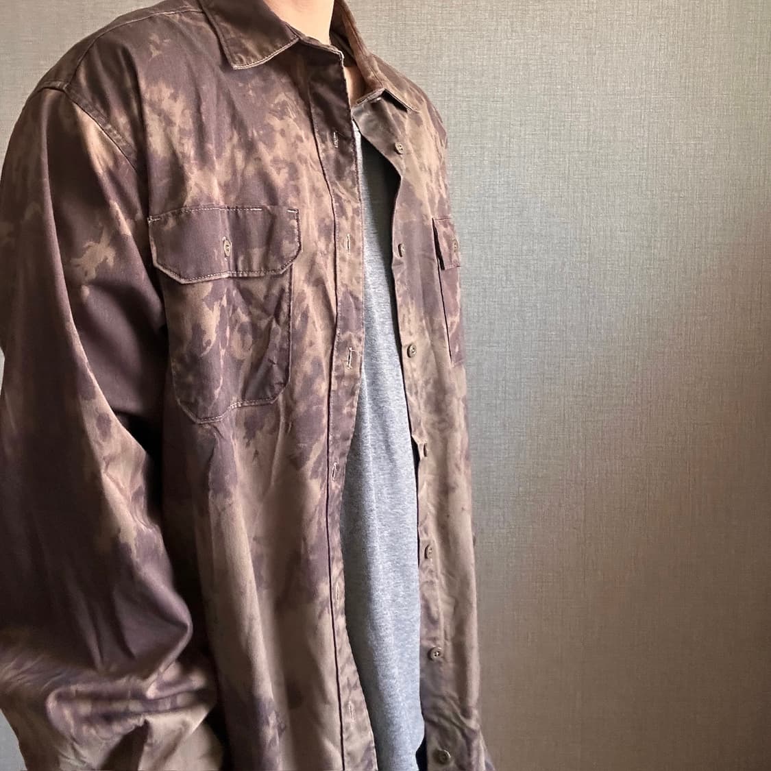 칼하트 타이다이 패턴 워크 셔츠 / 2XL 상품이미지4