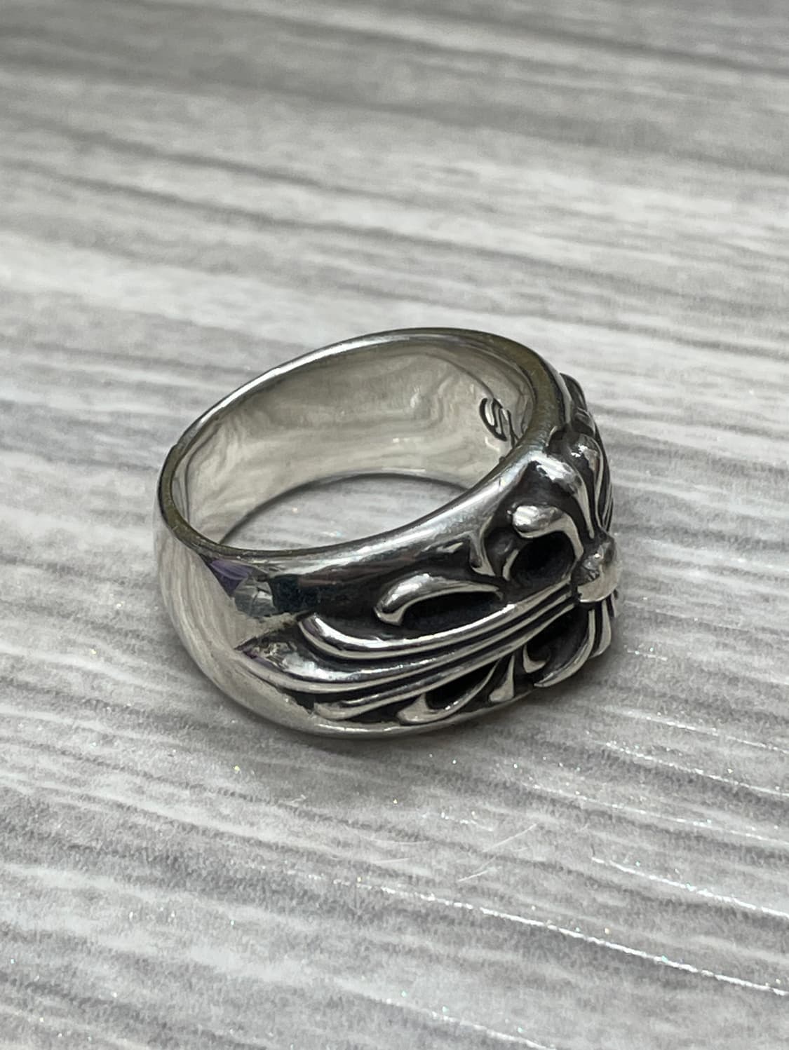 크롬하츠 플로랄 크로스링 (k16호) 상품이미지3