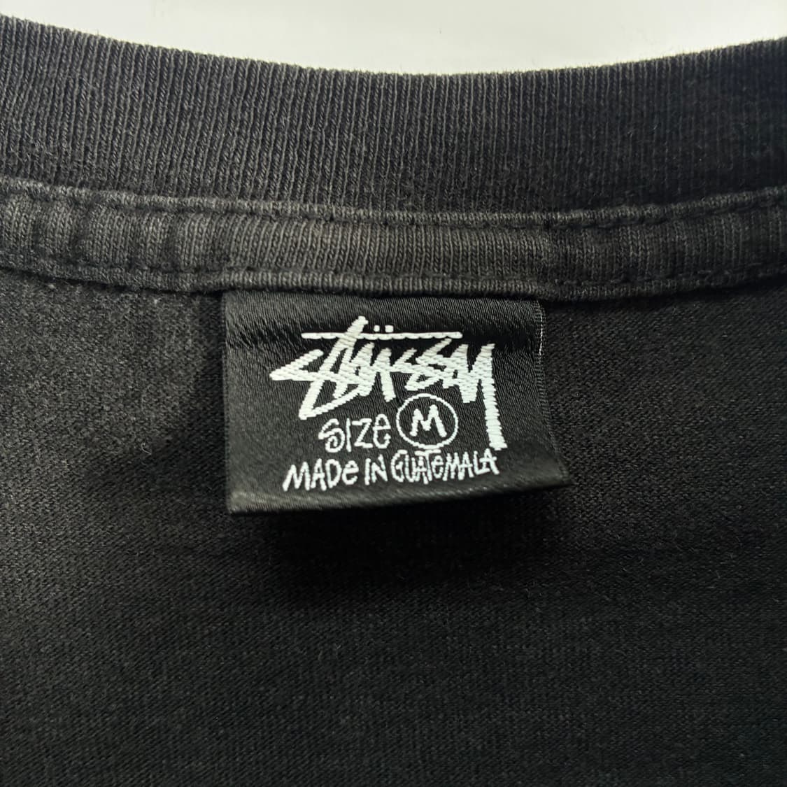 Stussy  스투시 워더드 플라워 블랙 반팔 티셔츠  상품이미지6