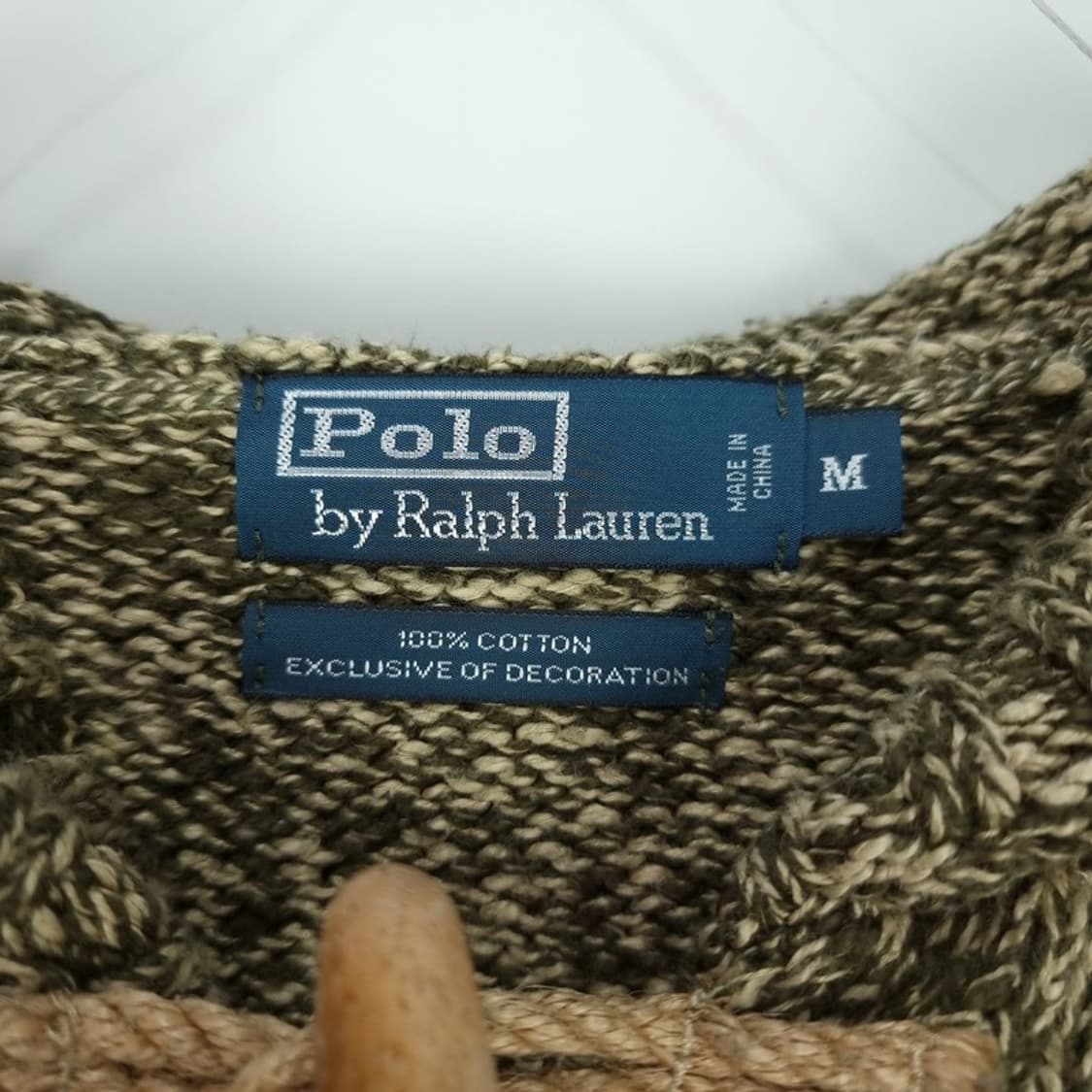 [폴로 랄프로렌] 빈티지 토글 후드 니트 M19184 상품이미지6