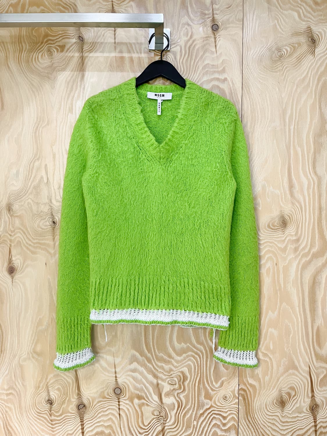 msgm 모헤어 아크릴 니트 상품이미지1