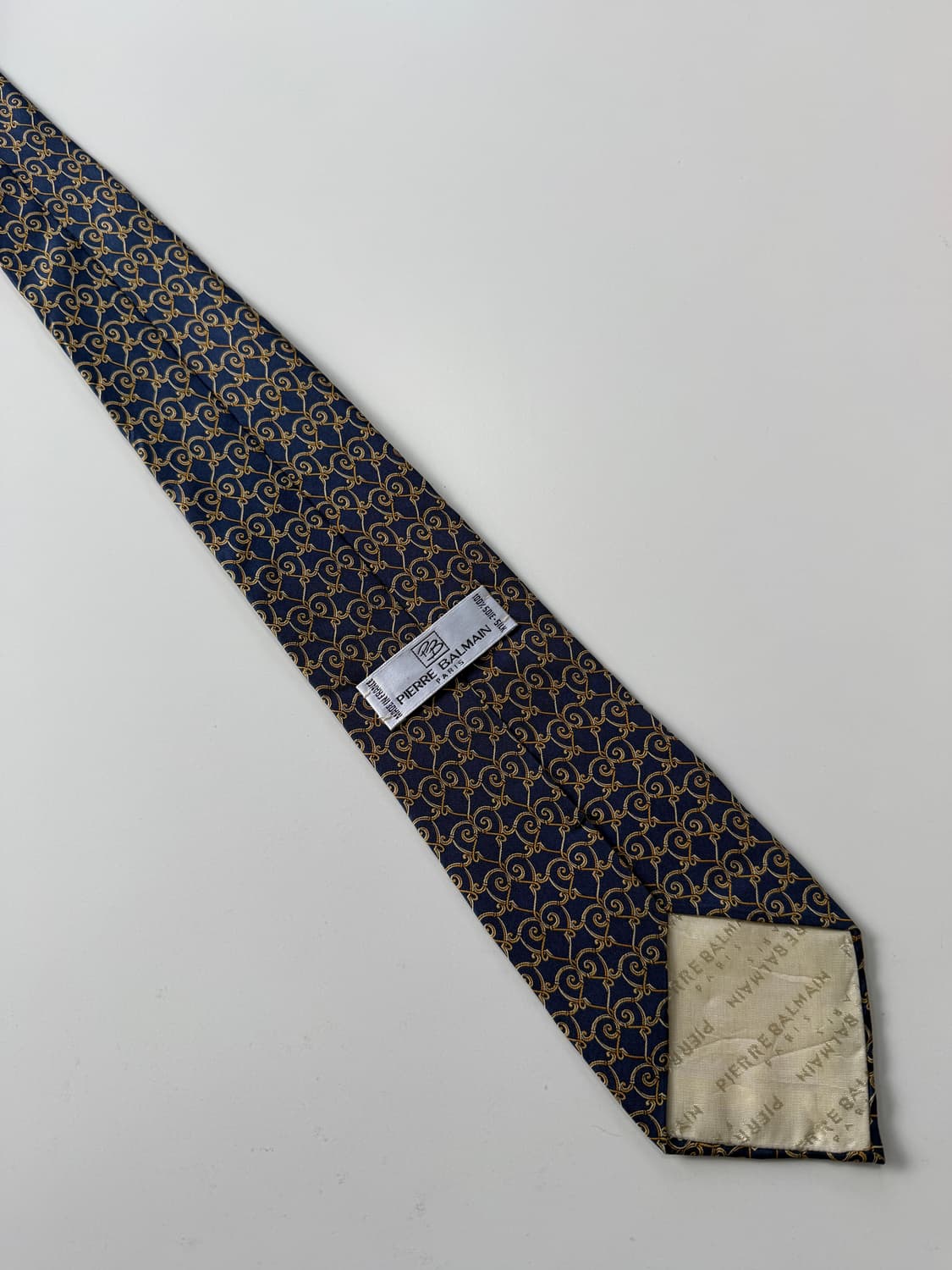 피에르 발망 (PIERRE BALMAIN) 실크 넥타이 9.5cm 상품이미지3