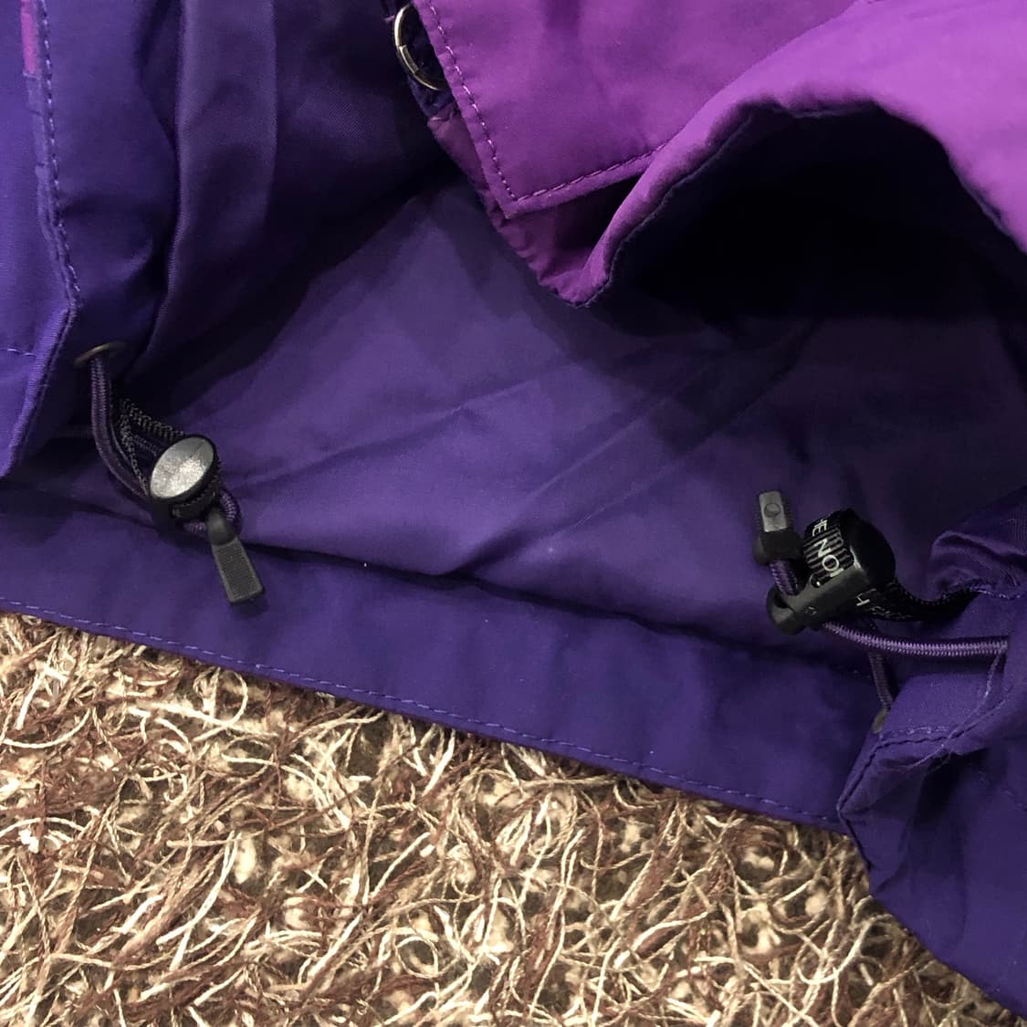 노스페이스 여성 하이벤트 퍼플 바람막이 투웨이 마운틴 자켓 상품이미지5