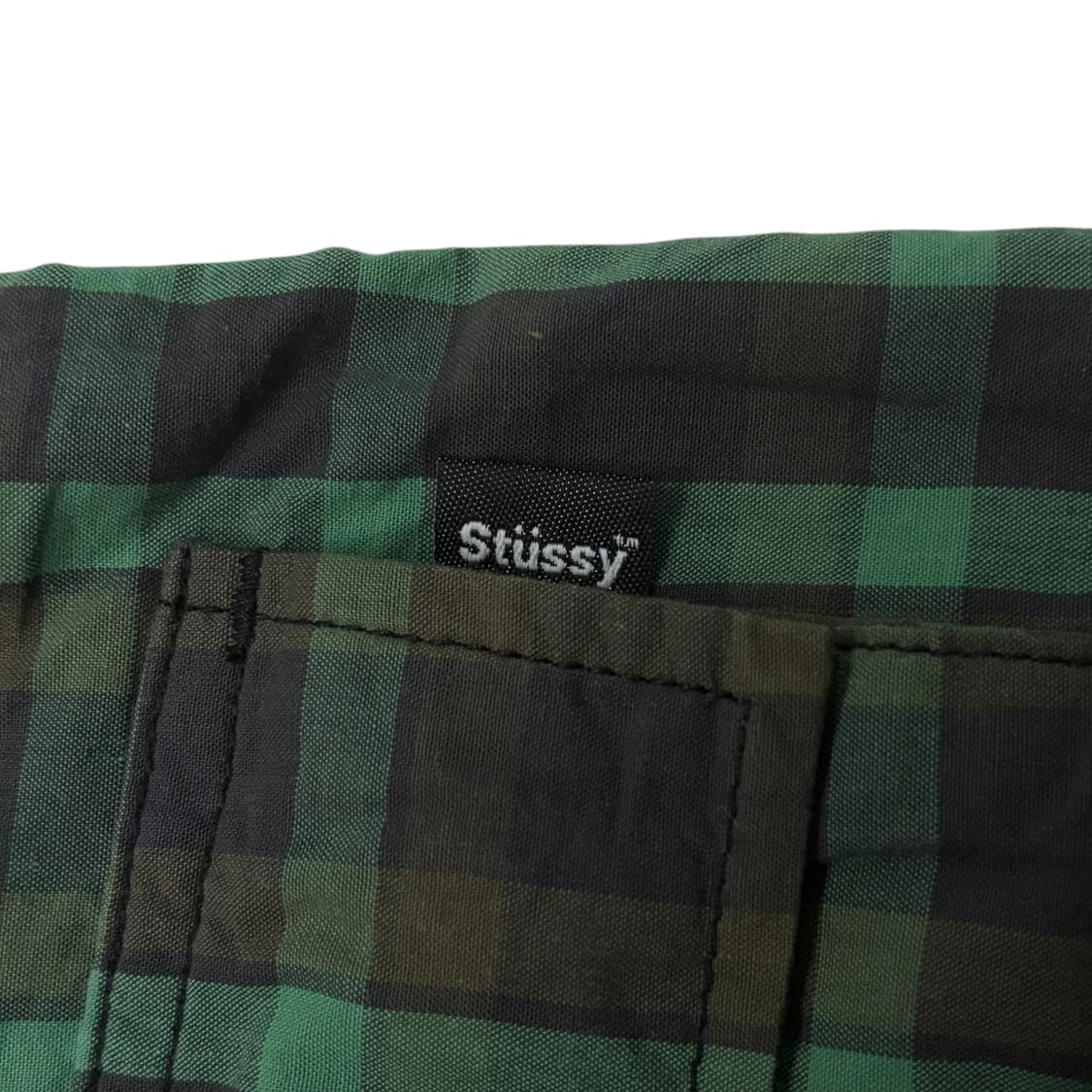Stussy 스투시 00’s 체크 하프 팬츠 상품이미지7