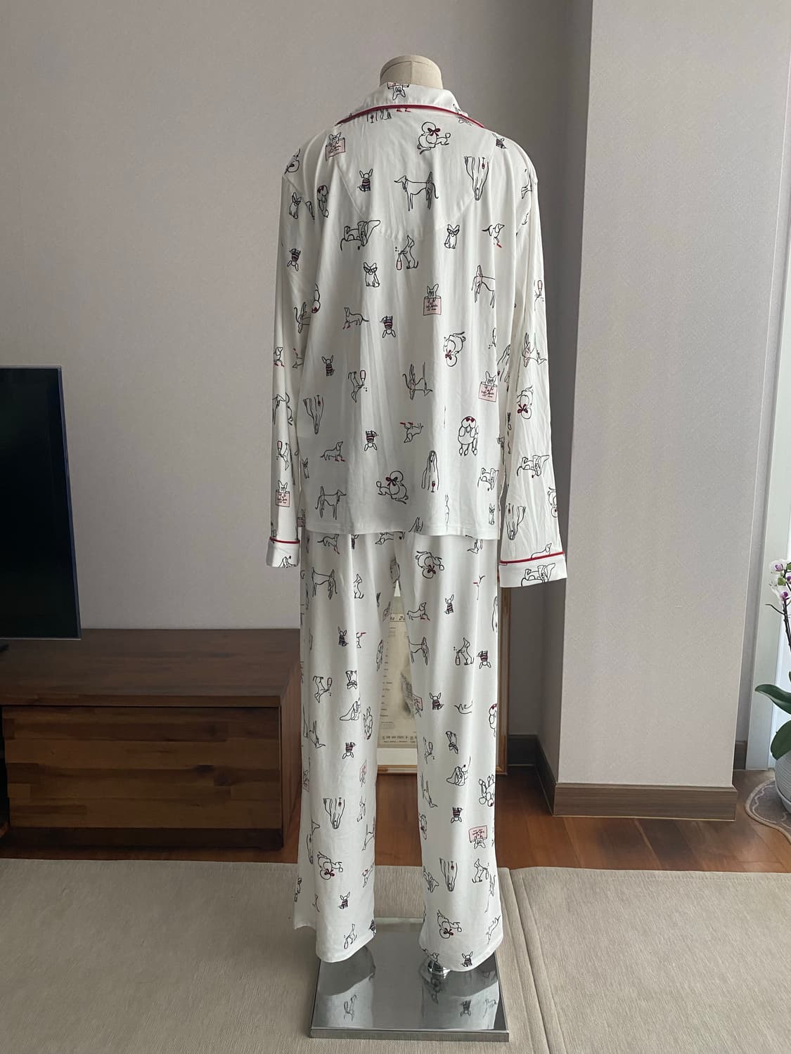 kate spade 케이트스페이드 롱 파자마 세트(M,미착용) 상품이미지3