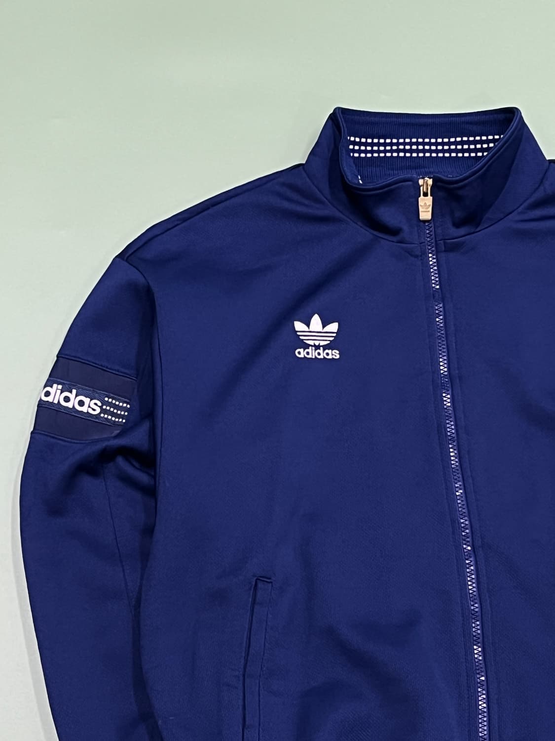 (L) 90s 아디다스 데상트 올드스쿨 트랙탑 져지 상품이미지3