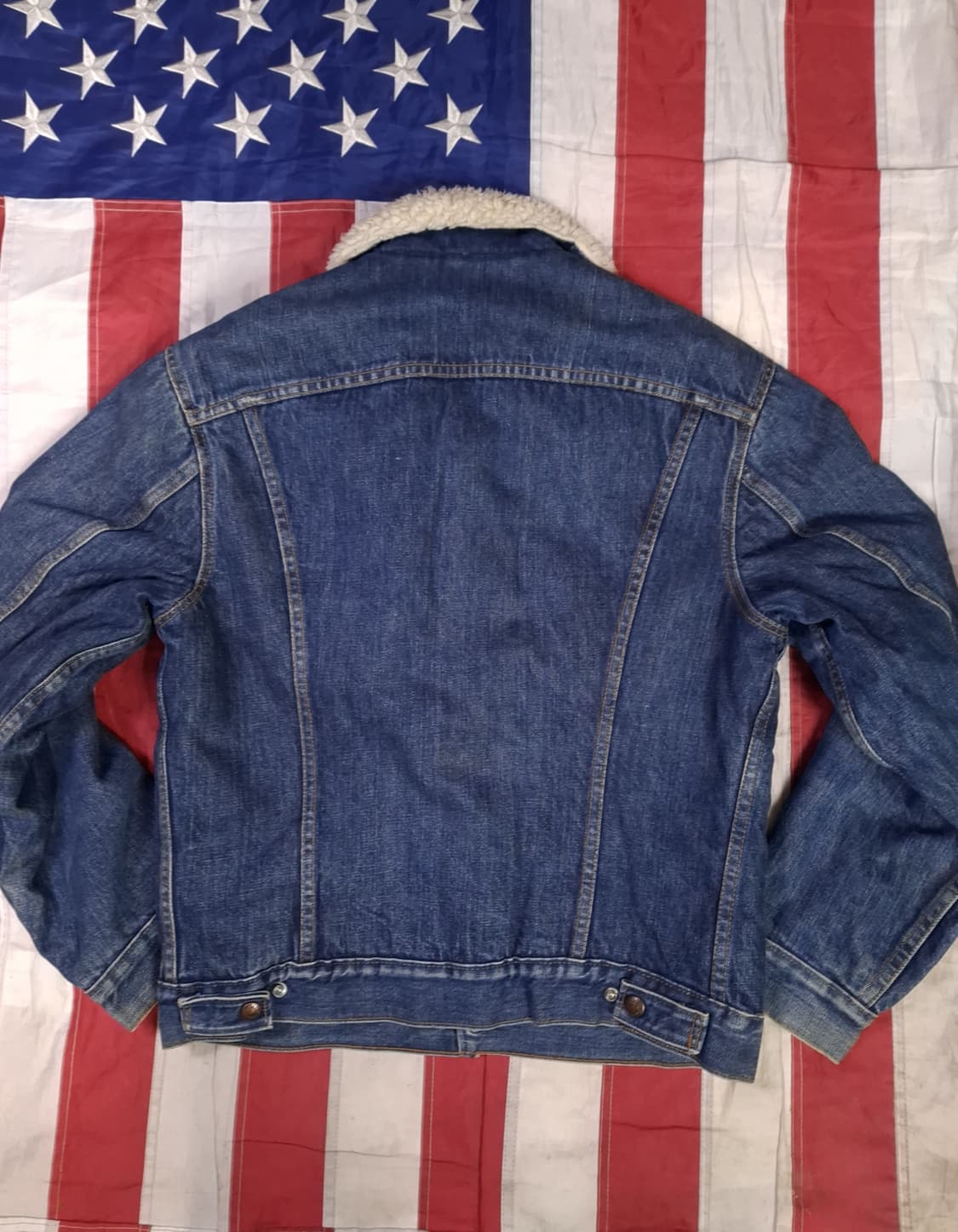오리지날 80's 미국제조 리바이스 양털 트러커자켓 상품이미지5