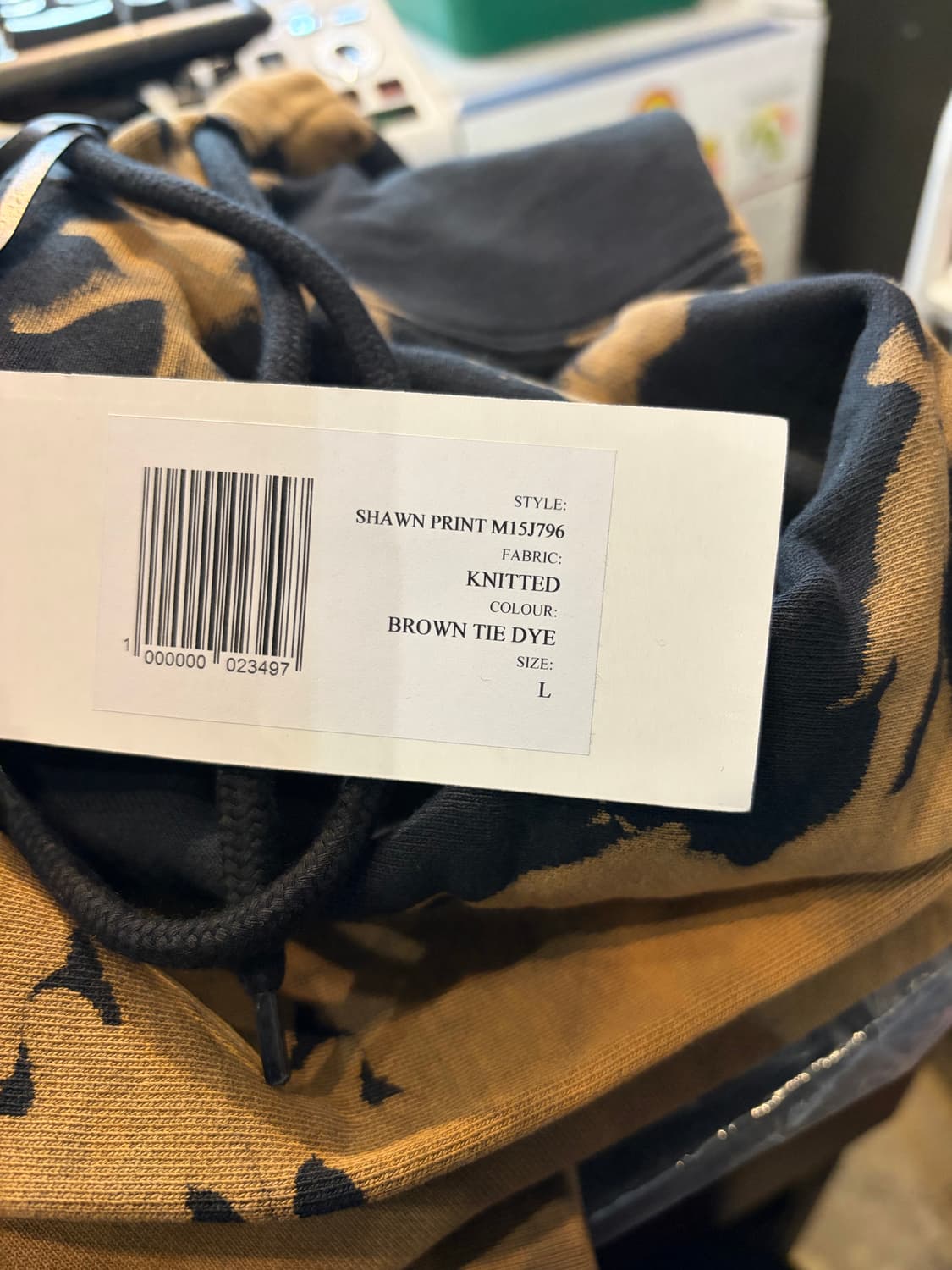 CMMN SWDN 커먼스웨덴 타이다이 후드 브라운 L 상품이미지2