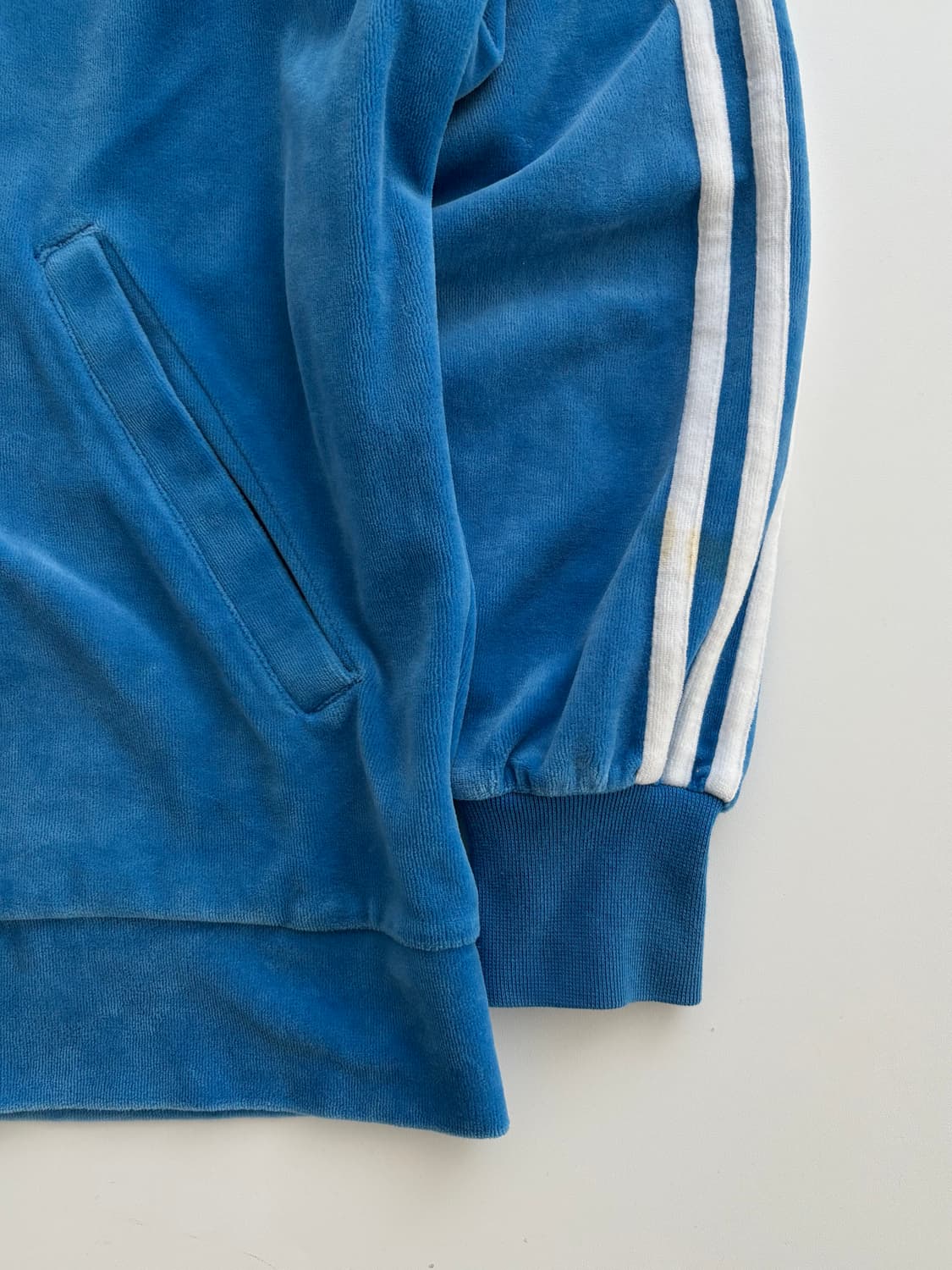 Adidas 90’s 아디다스 블루컬러 테리 트랙탑 상품이미지7