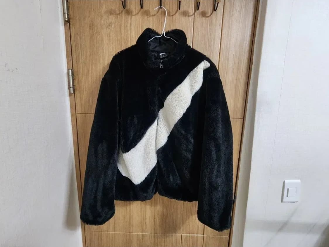 (XL)여성 나이키 빅스우시 밍크퍼 플리스 자켓 상품이미지1