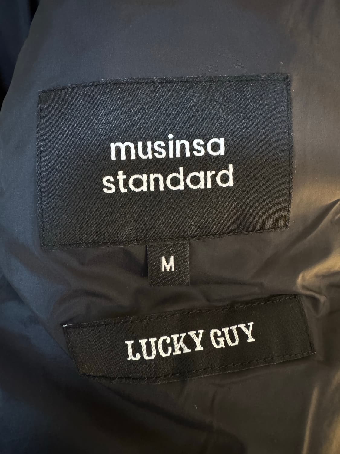 [M]무신사X노홍철 럭키가이 레오파드 숏패딩 상품이미지4