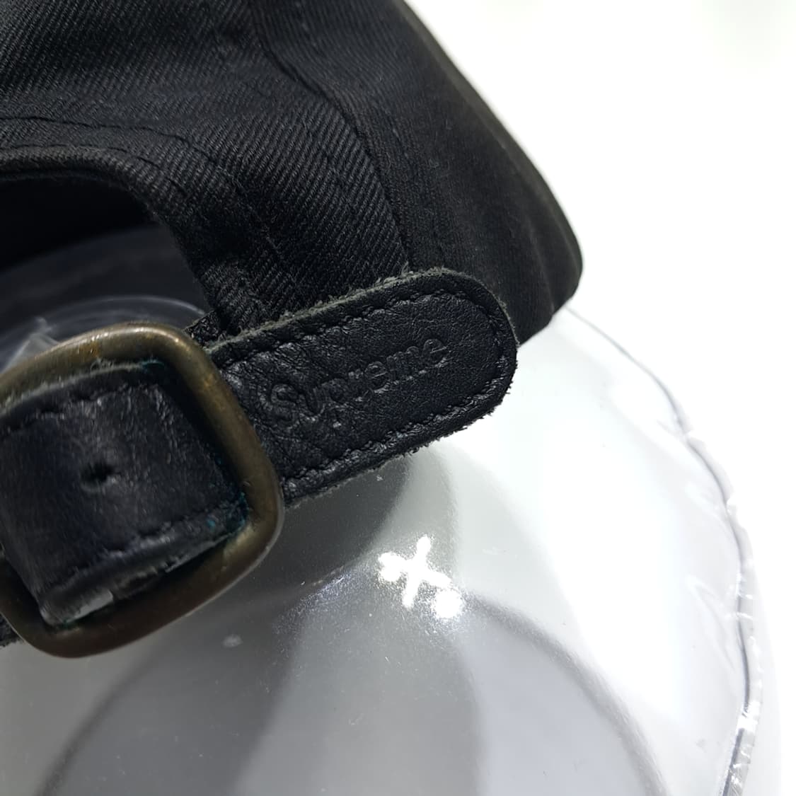 CL970 슈프림 미국판 히든포켓 블랙 캠프캡 모자 상품이미지6