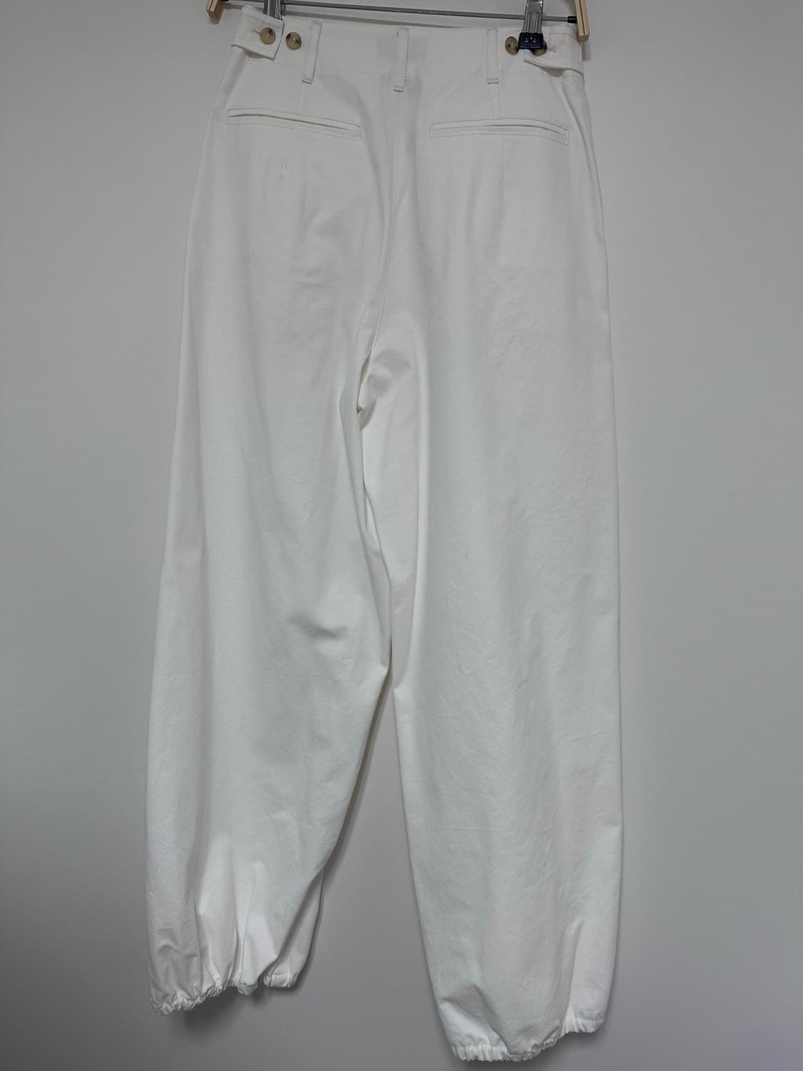 파사드패턴 코튼 워크팬츠 오프화이트 상품이미지7