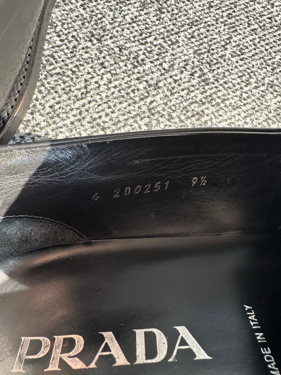 프라다 로퍼 9.5 상품이미지6