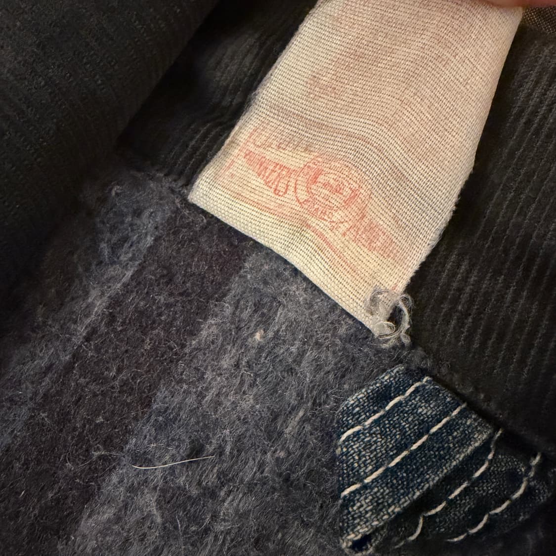 90’s Carhartt 8LC denim chore jacket 상품이미지4