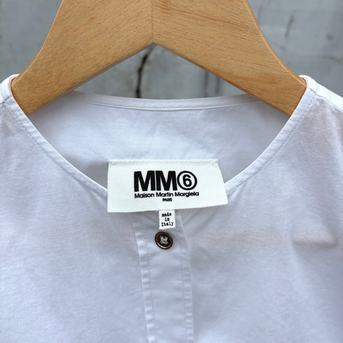 MM6 메종 마르지엘라 MM6 반팔 셔츠 블라우스 상품이미지3
