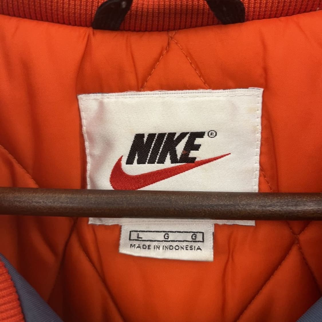 나이키 희귀 90's 레트로 더블여밈 바람막이 패딩 자켓 L C07298 상품이미지5