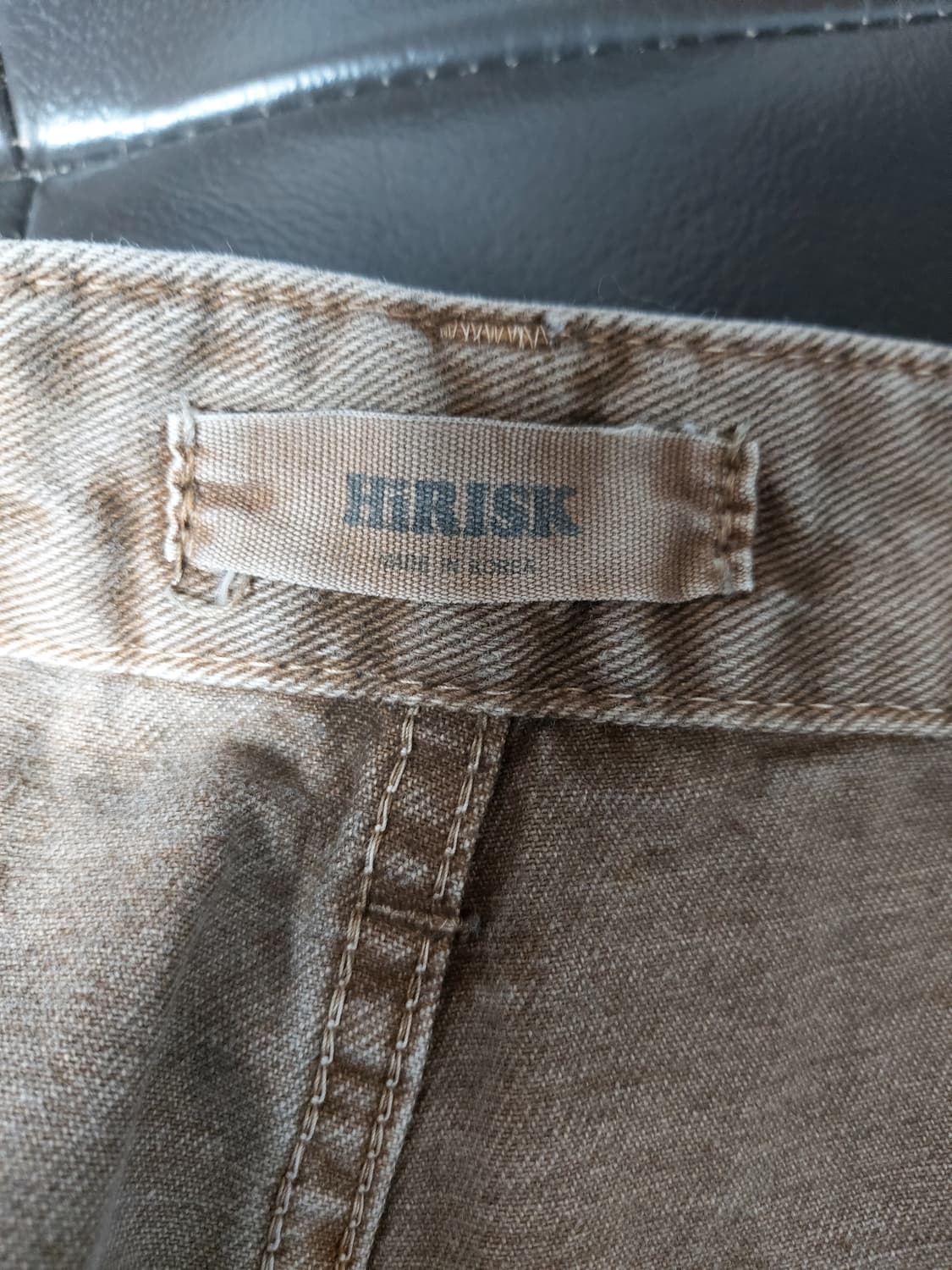 HiRISK 워싱카고 프리미엄 와이드 팬츠 S

 상품이미지3