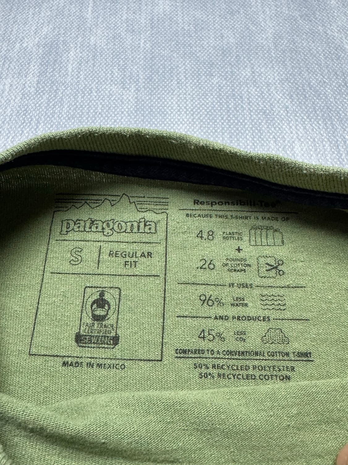 Patagonia Responsibili-Tee 반팔티 (오리지널 로고  상품이미지4