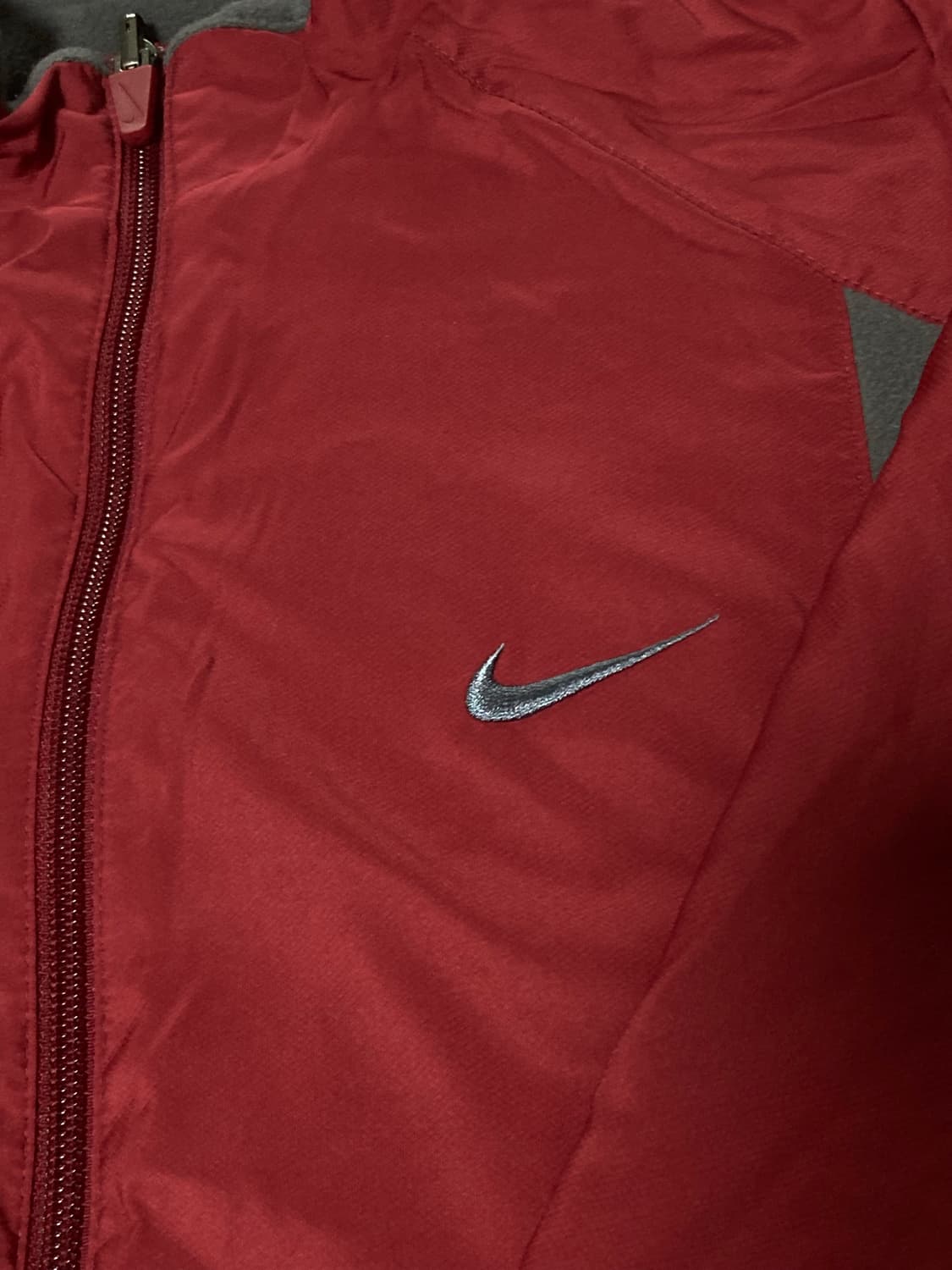 나이키 써마핏 리버시블 플리스 자켓 레드&그레이M 상품이미지2