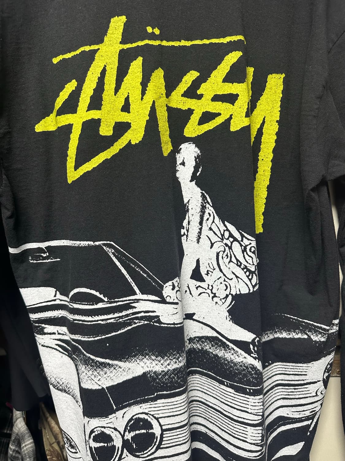 스투시 비트 크레이지 롱슬리브 블랙 L 상품이미지2