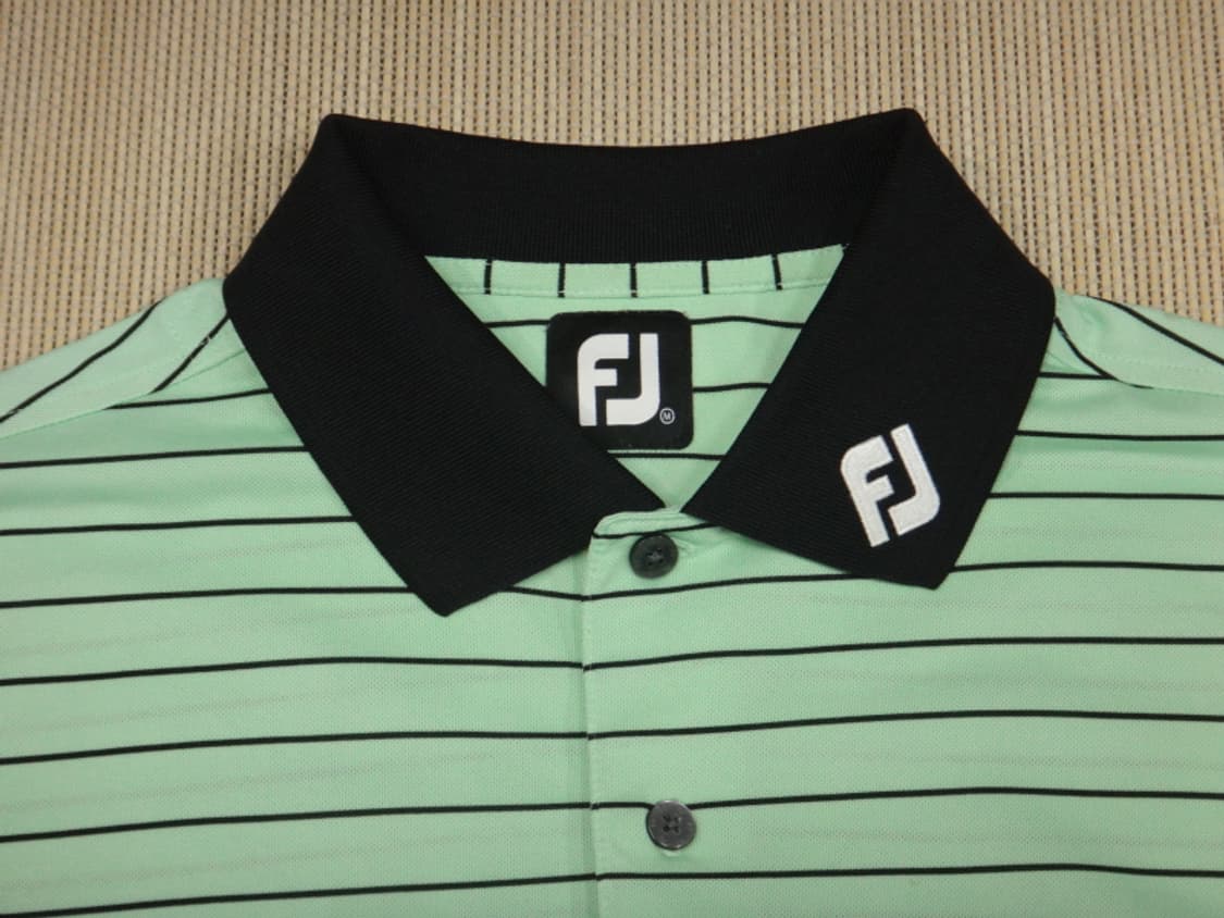 (M) 풋조이 골프 스트라이프 카라넥 반팔 티셔츠 상품이미지5