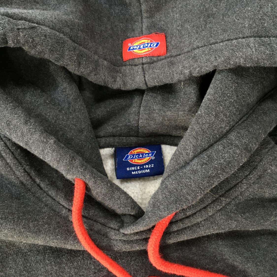 투티/0220 디키즈 스포티 그레이 후드티 패치 로고 상품이미지7