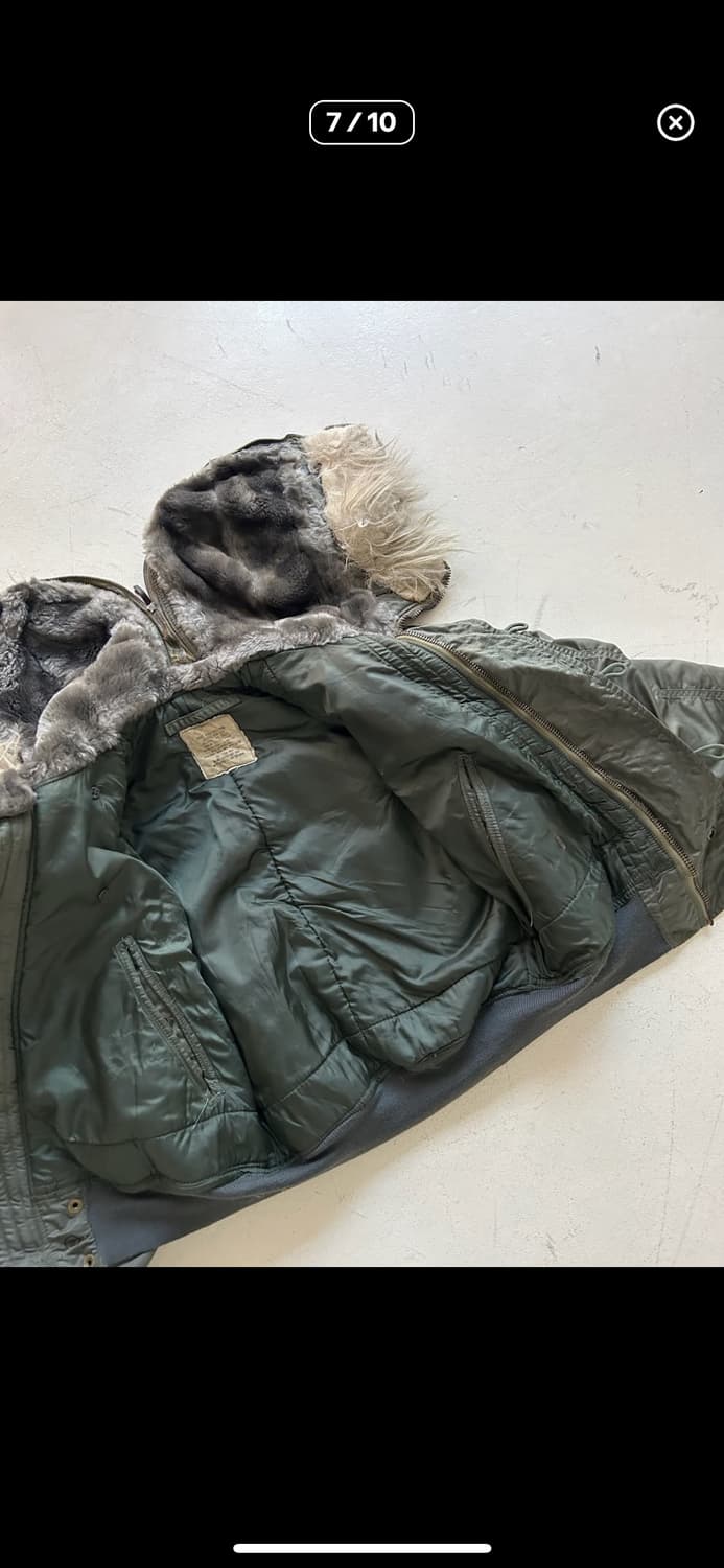 70‘s U.S Air force N-2B Flight Jacket 상품이미지7