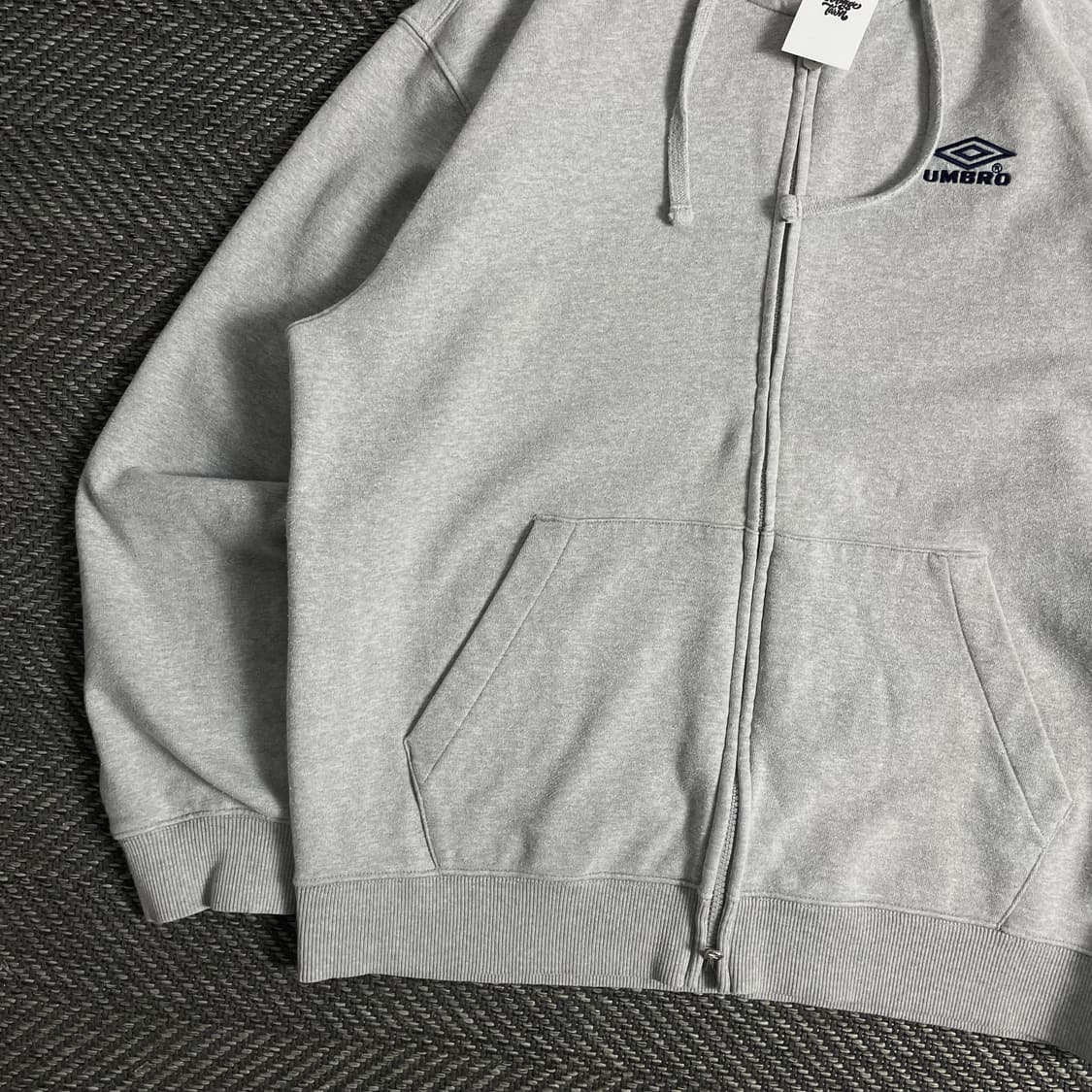 엄브로 미니멀 박시핏 후드 집업o 3204 상품이미지3