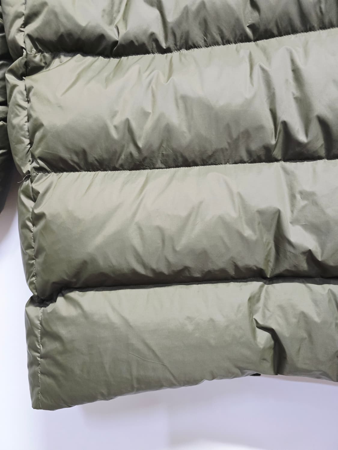 블루테일 카키색 롱 다운패딩 점퍼160 상품이미지7