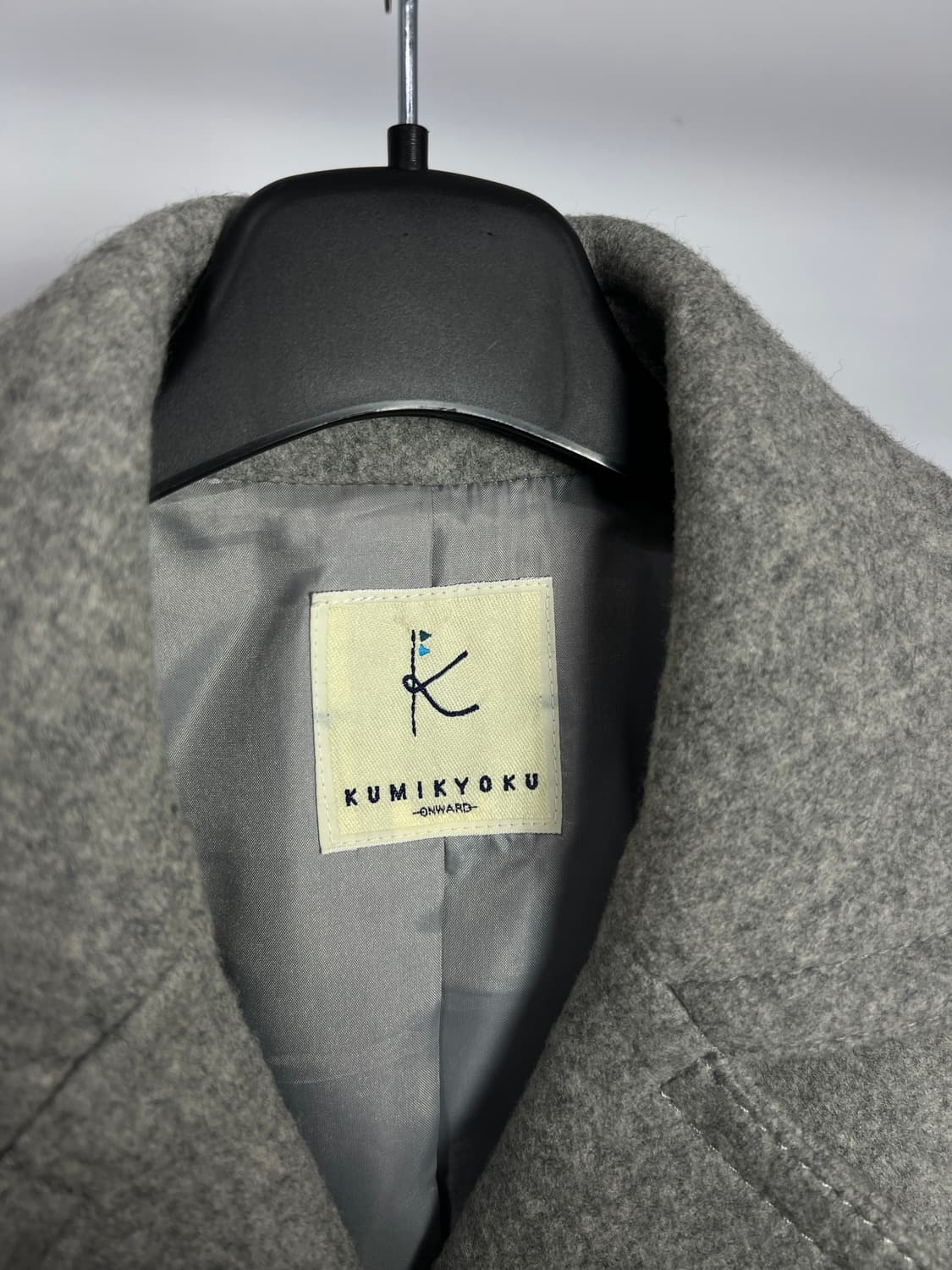 KUMIKYOKU 더블 울 코트  상품이미지3