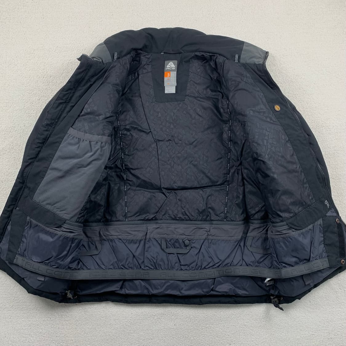 00s 나이키 ACG 650필 구스다운 패딩 점퍼 블랙  상품이미지9