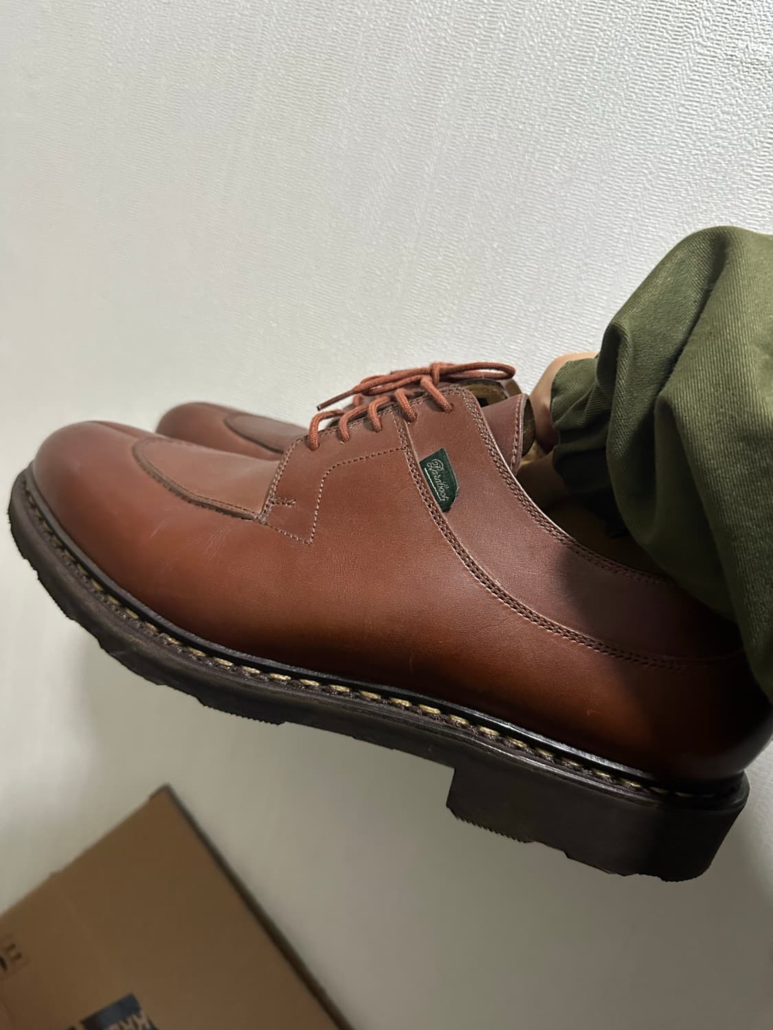 10사이즈) 파라부트 아비뇽 마룬 팝니다 상품이미지1