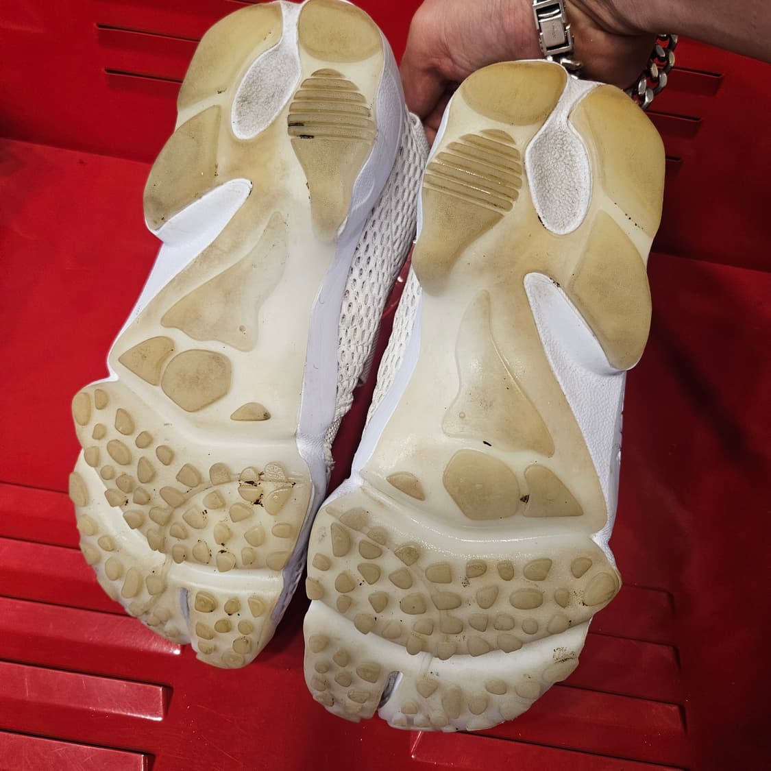 나이키(Nike) 에어리프트 브리드 화이트 퓨어 250size 상품이미지7