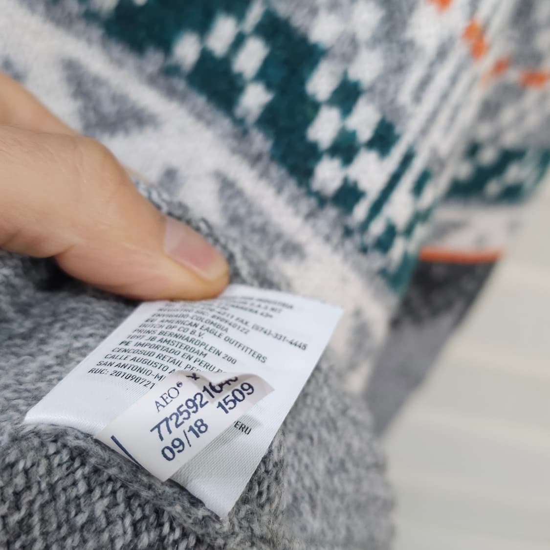 아메리칸이글 숄카라 니트 스웨터- S 상품이미지9