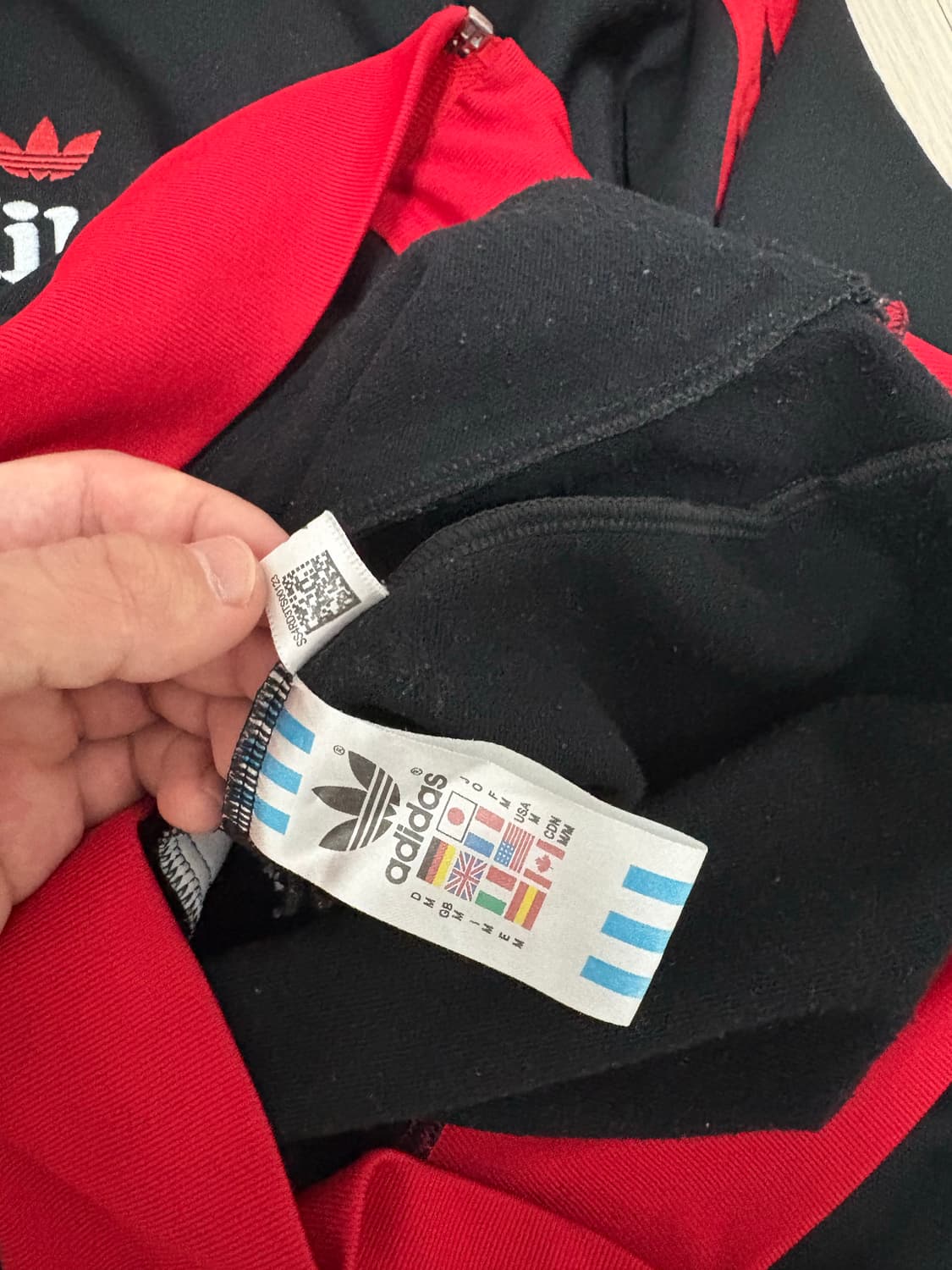 아디다스 AC밀란 져지 축구져지 검빨 상품이미지4