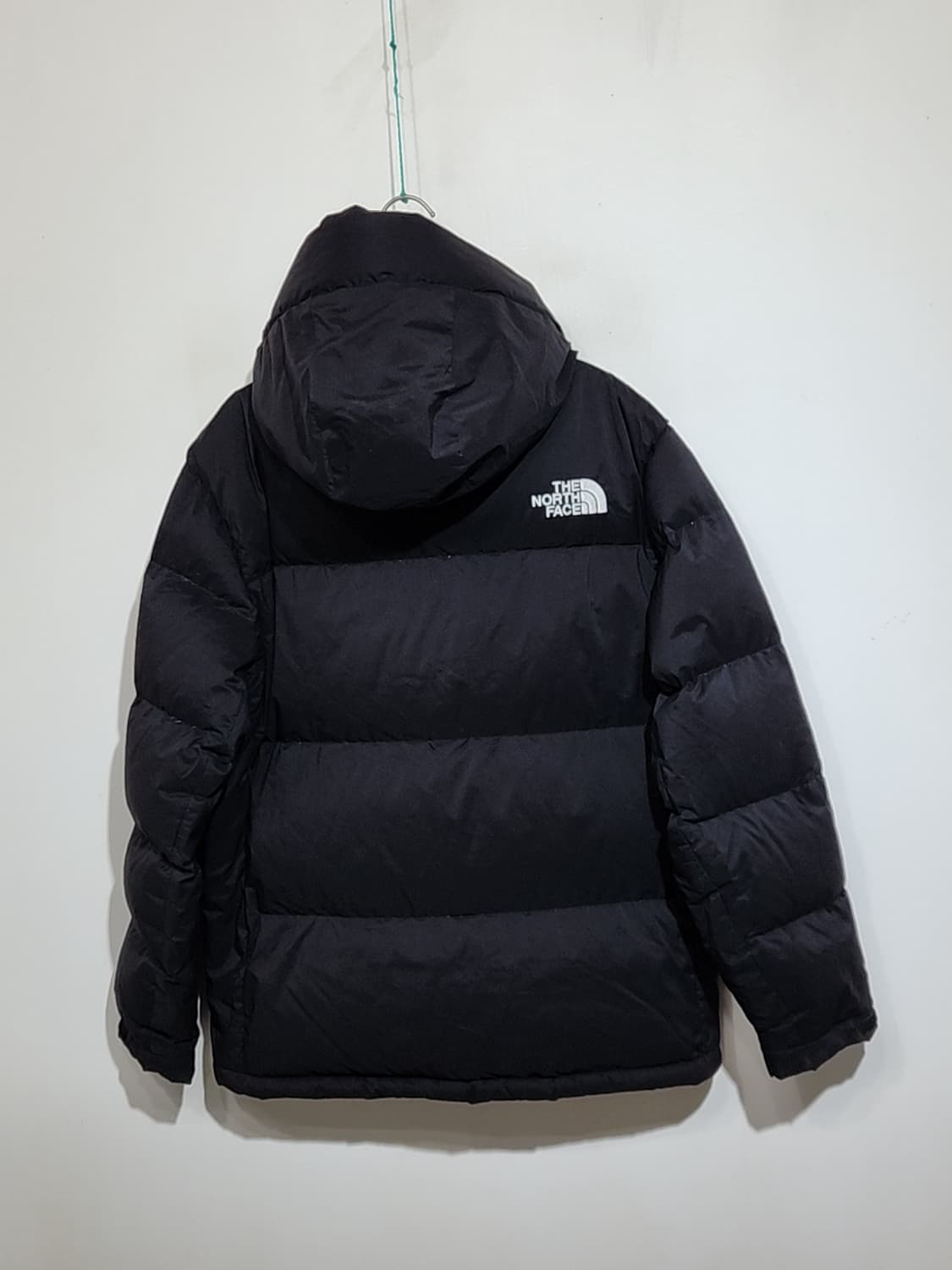 (L) 노스페이스 거위털 패딩점퍼 블랙 구스다운 후드자켓  상품이미지7