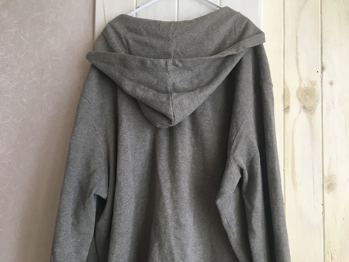 폴로 빈티지 니트 후드집업 카키브라운 상품이미지2