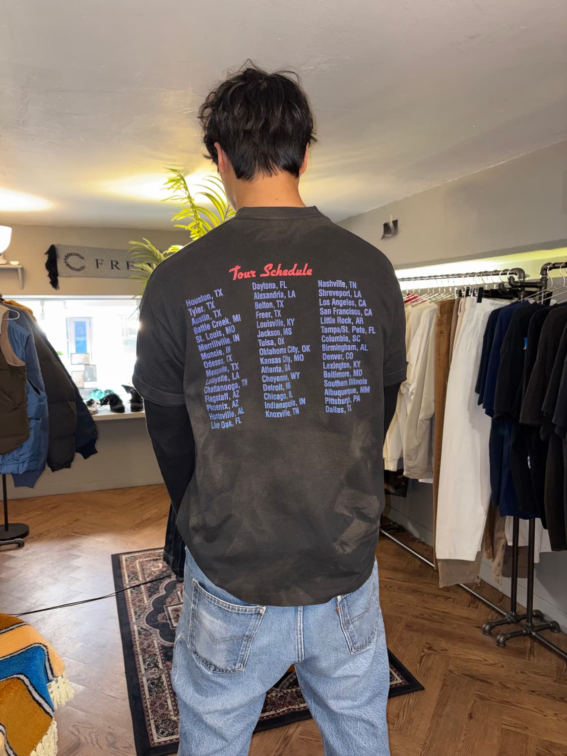 90‘s Crown Royal country music tour T/sh 상품이미지7