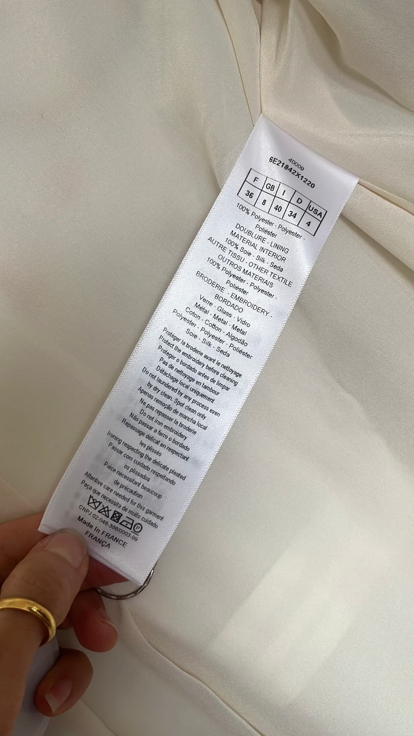 Dior 크리스찬 디올 레인코트/오틔꾸띄르 55,66 정품  상품이미지4