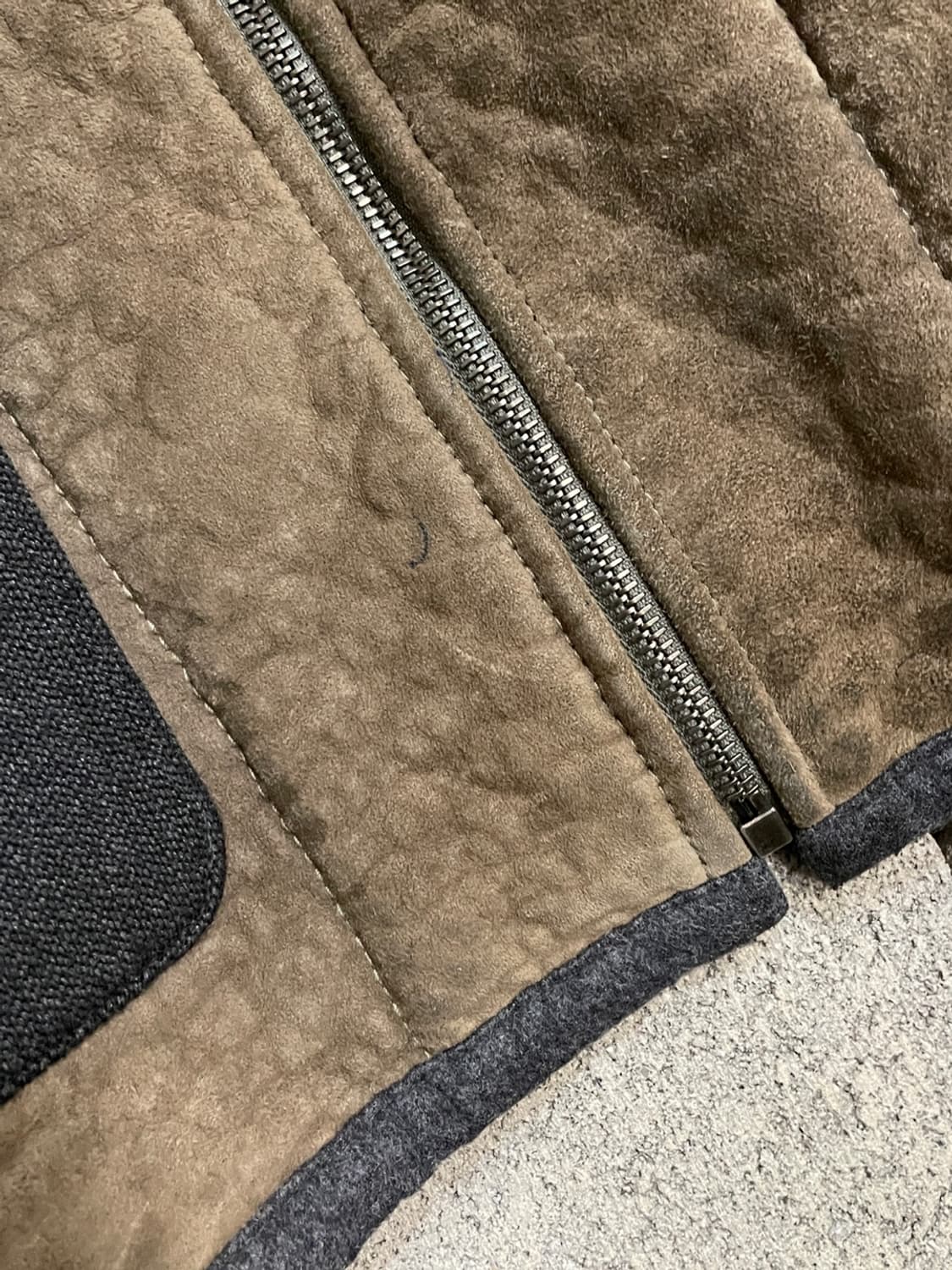 돌체앤가바나 스웨이드 봄버 자켓 상품이미지5