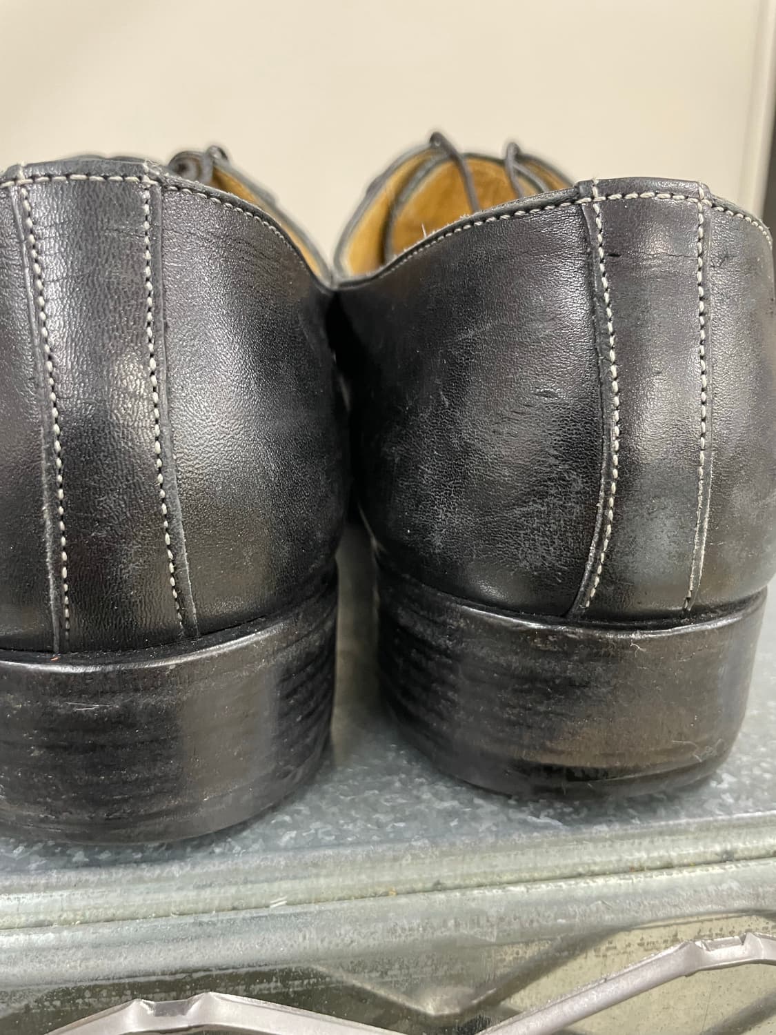 산토니 레더 옥스포드 로퍼 8 (gr-4576) 상품이미지10