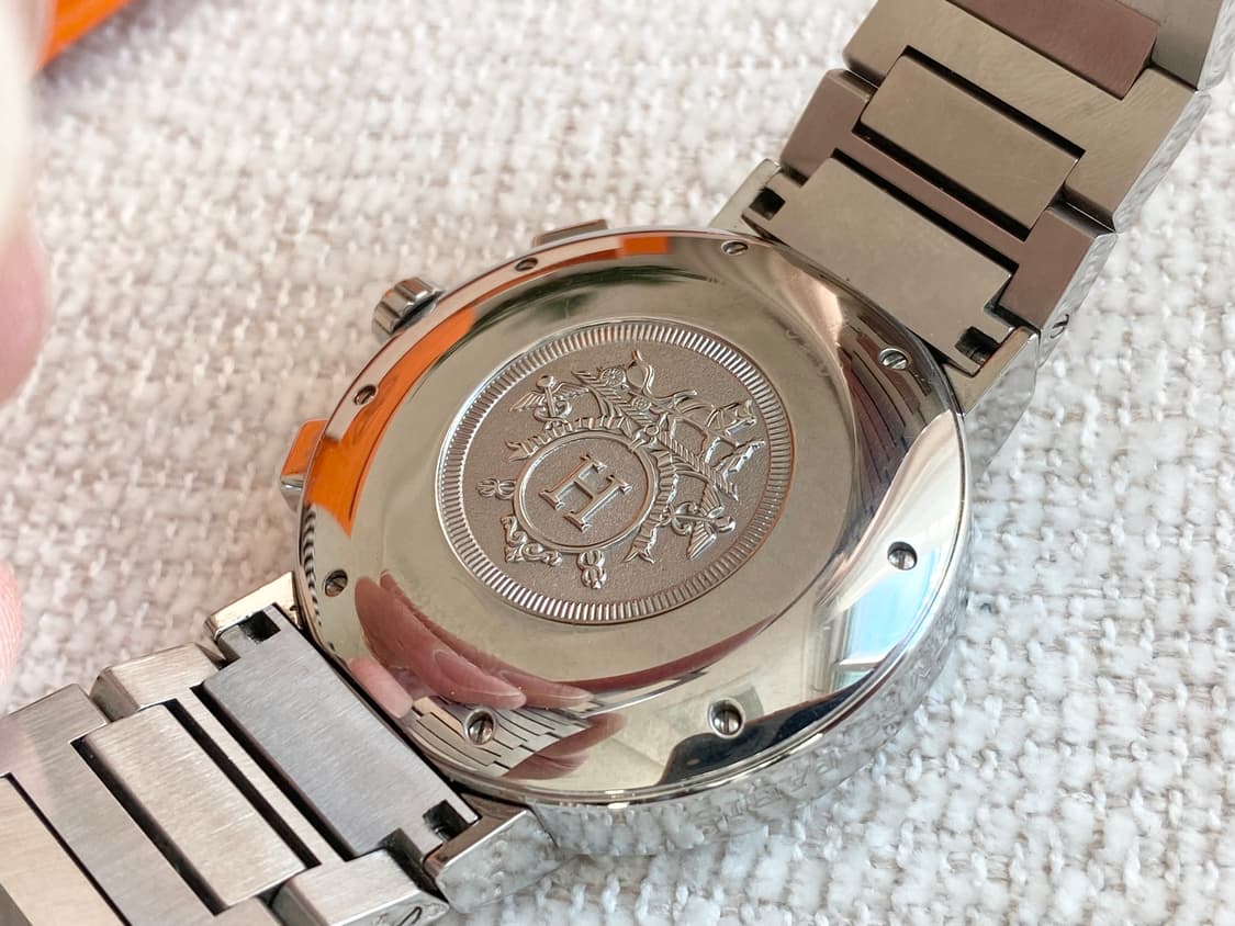 에르메스 노마드 NO1.910 남성용 쿼츠 39mm 화이트 다이얼 상품이미지10