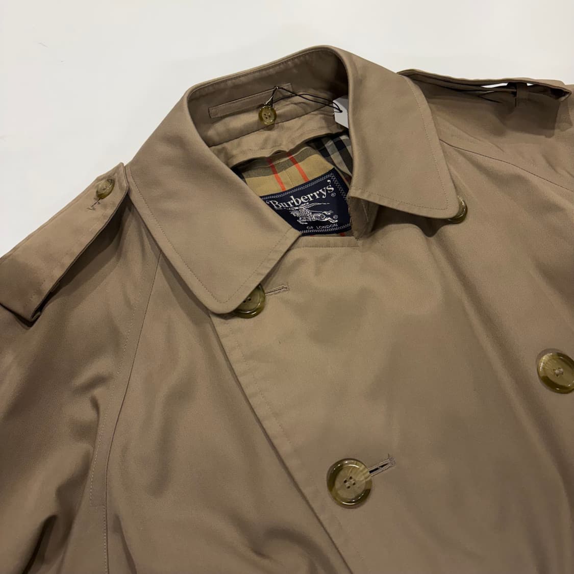 버버리 런던 트렌치 코트 베이지 D636 상품이미지3